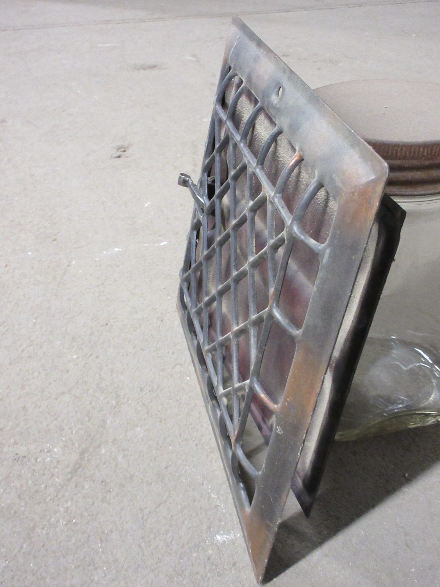 Antique Register Cover with Damper