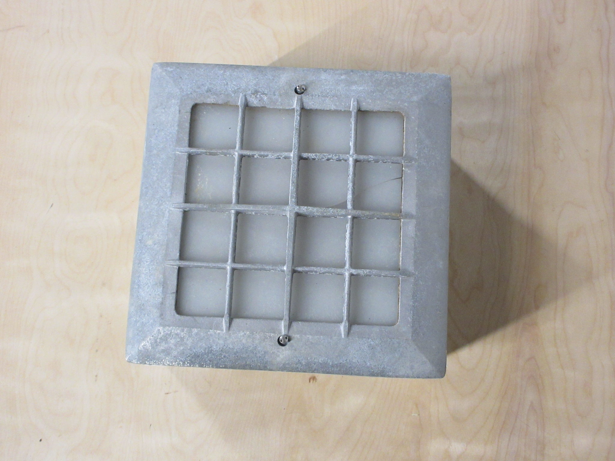 Grated Ceiling Mount Industrial Light