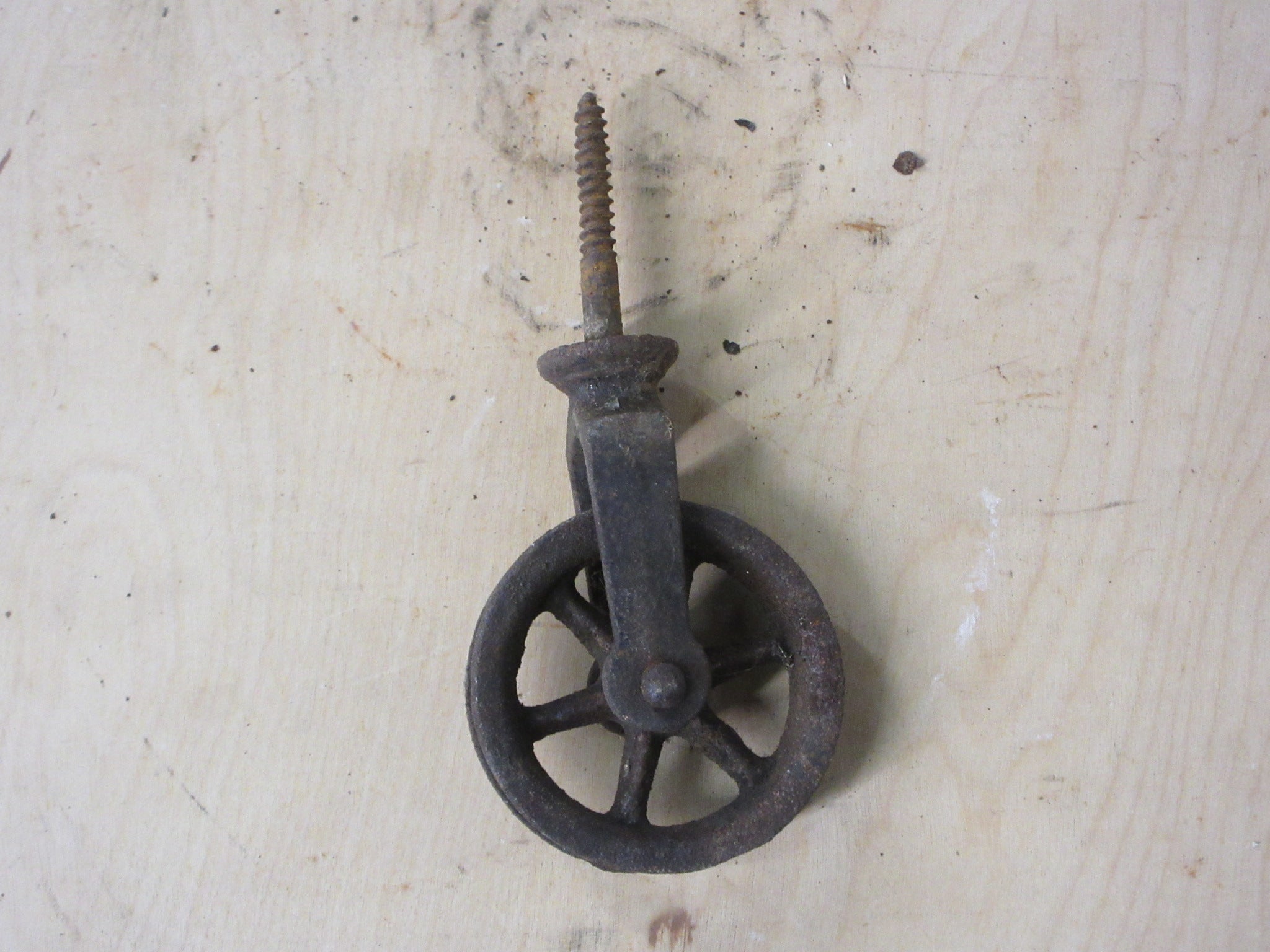 Antique Iron Caster