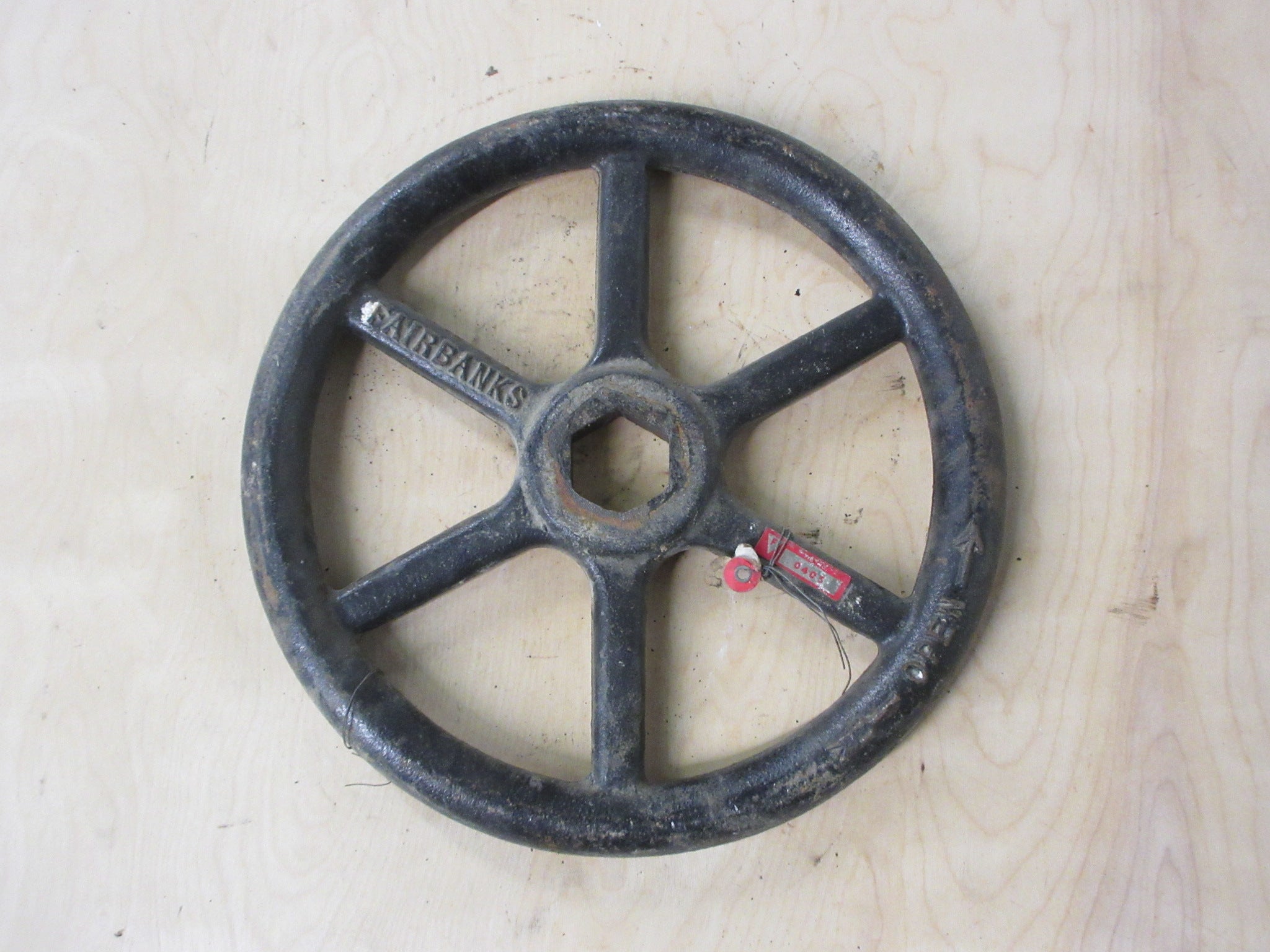 Industrial Wheel Handle 12"