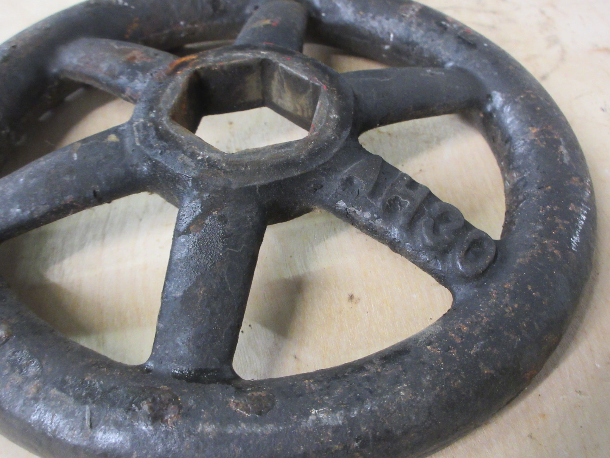 Industrial Wheel Handle 7"