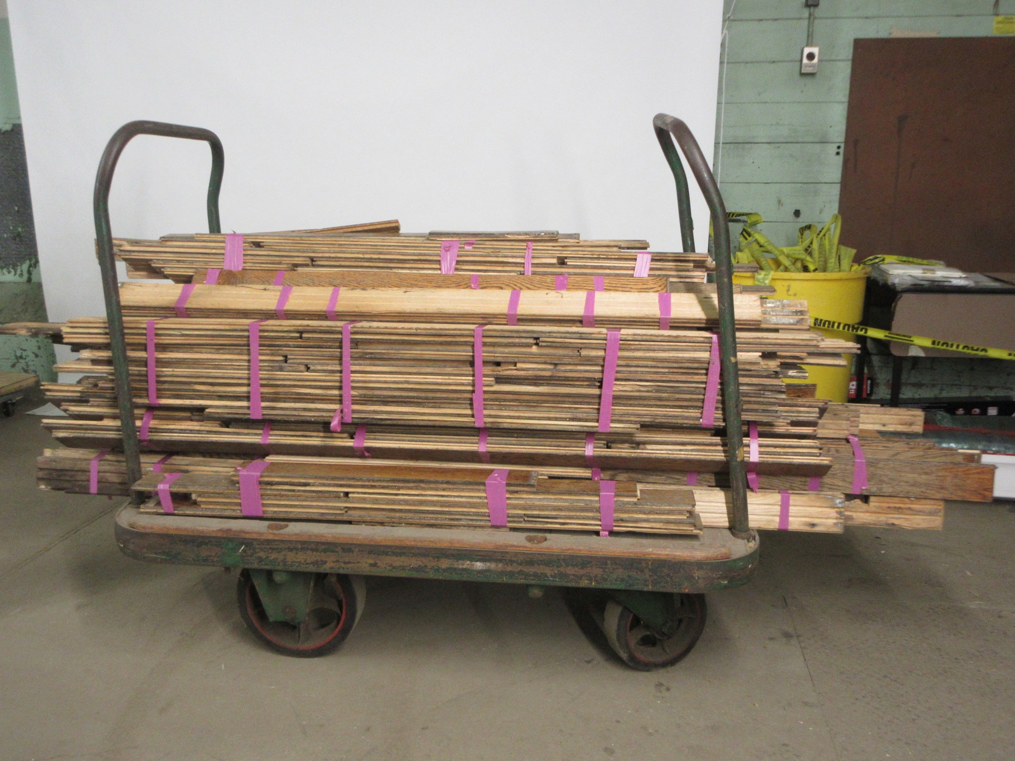 Lot of 300 sq ft Reclaimed Oak Flooring