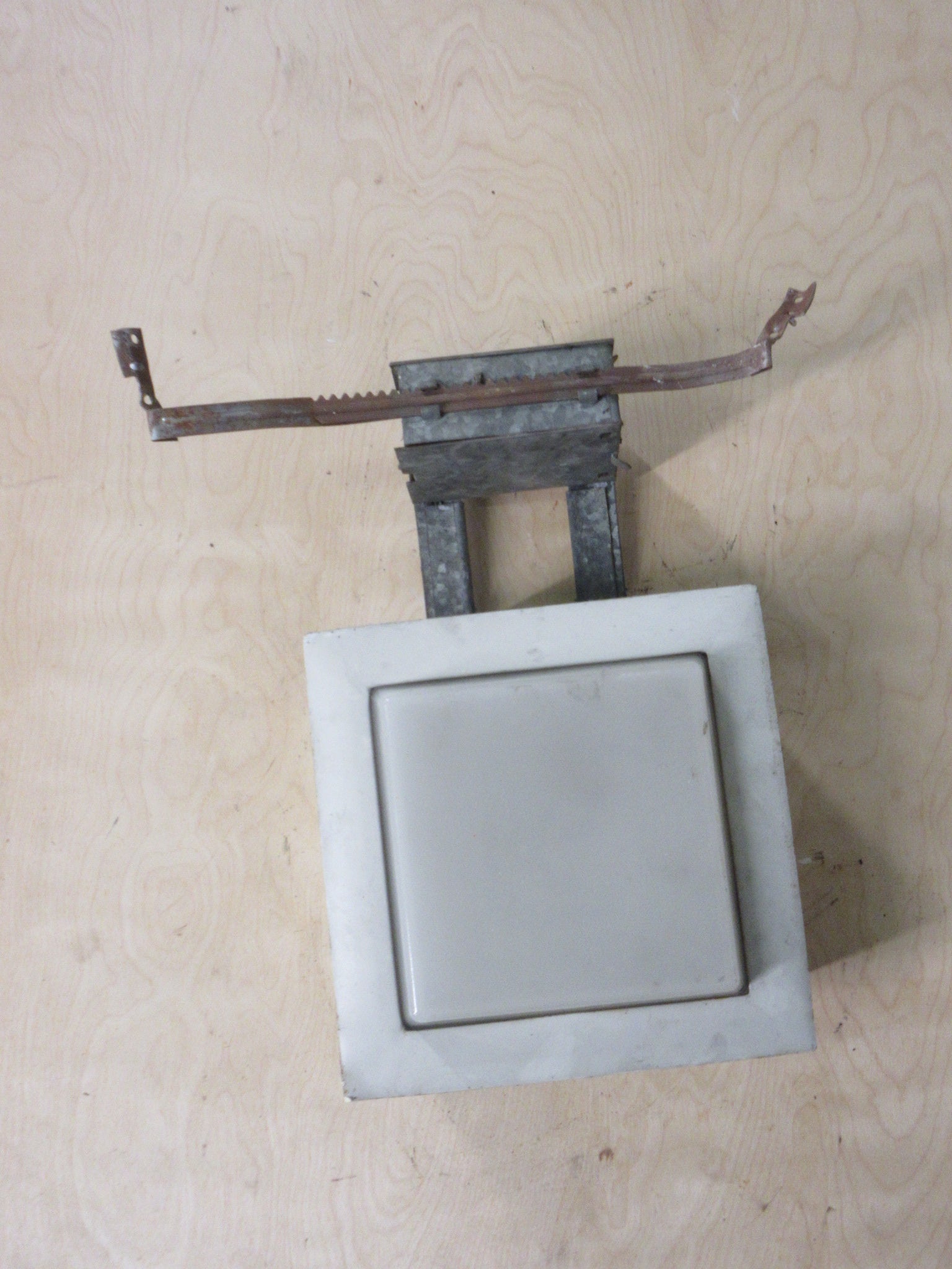 Industrial Recessed Square Light