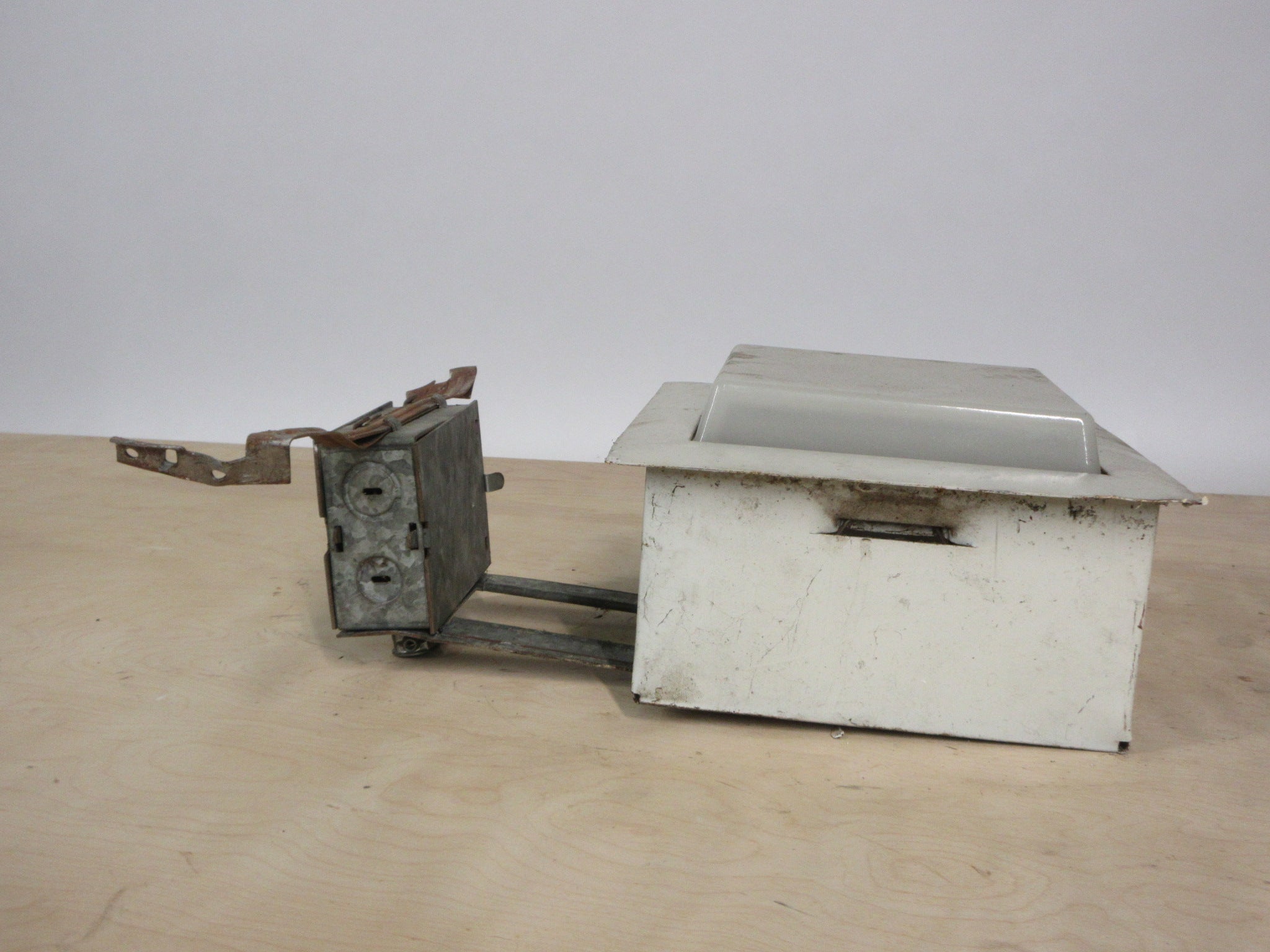 Industrial Recessed Square Light