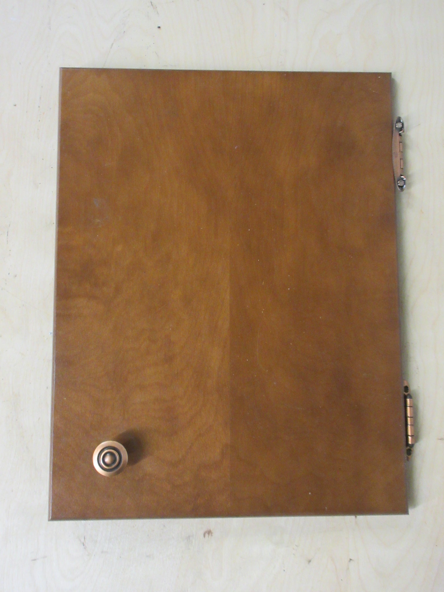 Right Hand Wooden Cabinet Door 12 1/8"