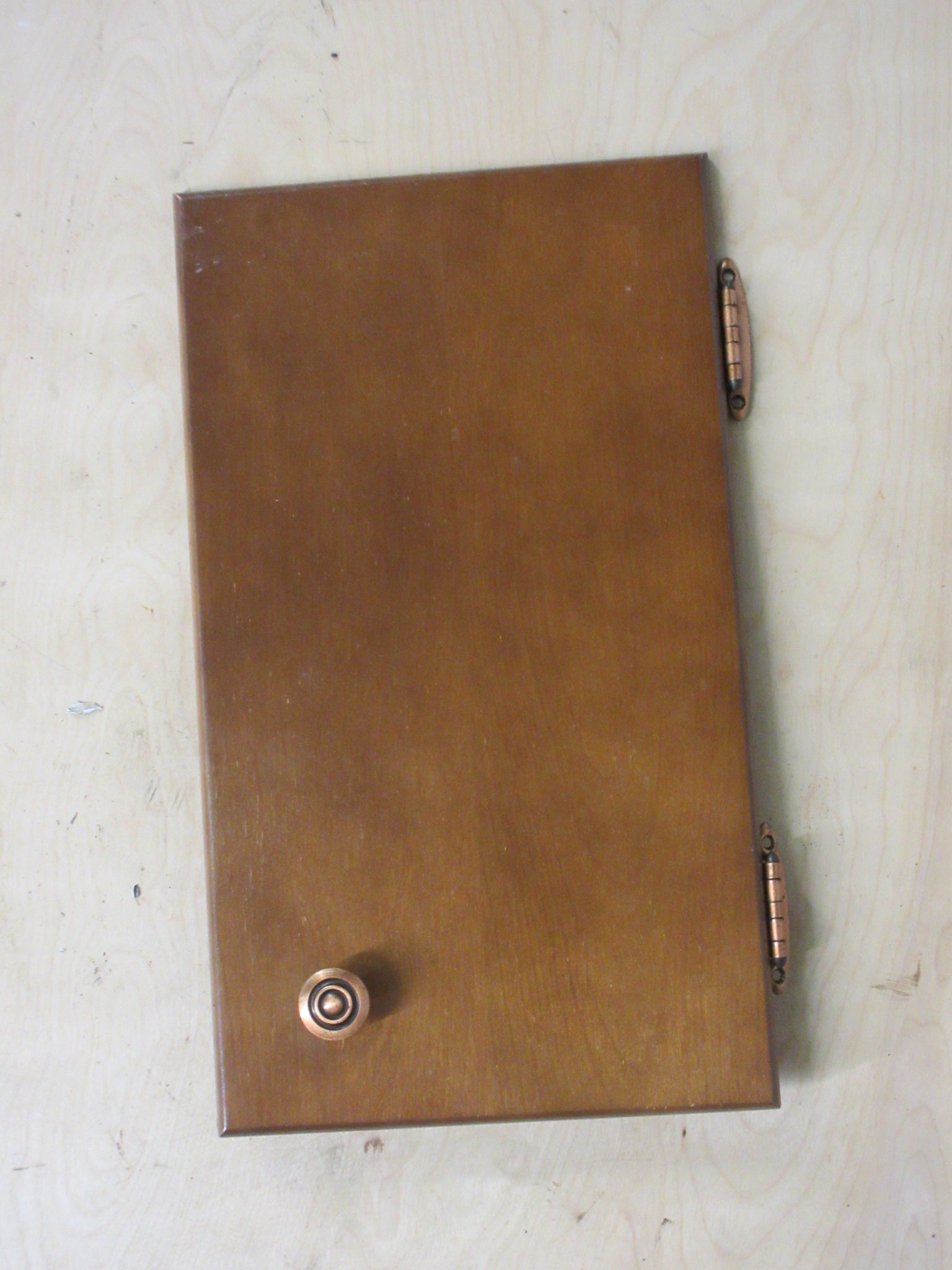 Right Hand Wooden Cabinet Door 9 1/8"