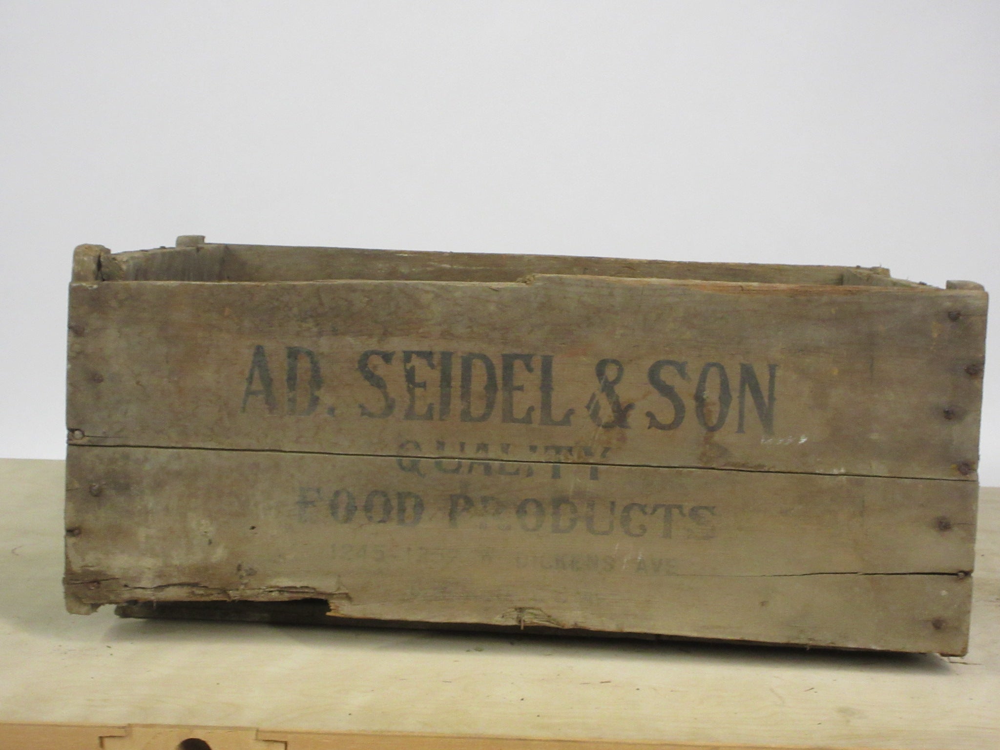 Antique Wooden Crate