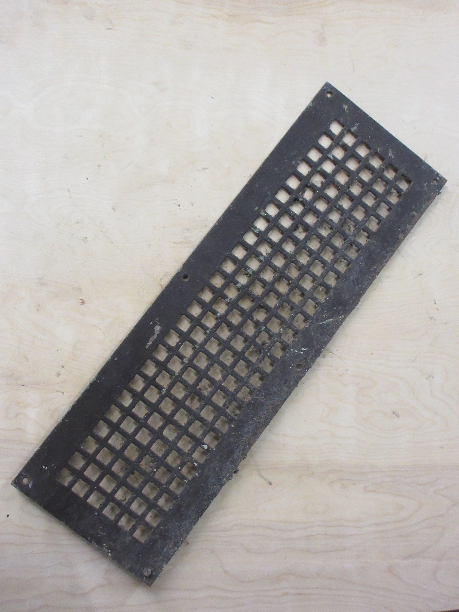 Vintage Metal HVAC Grate
