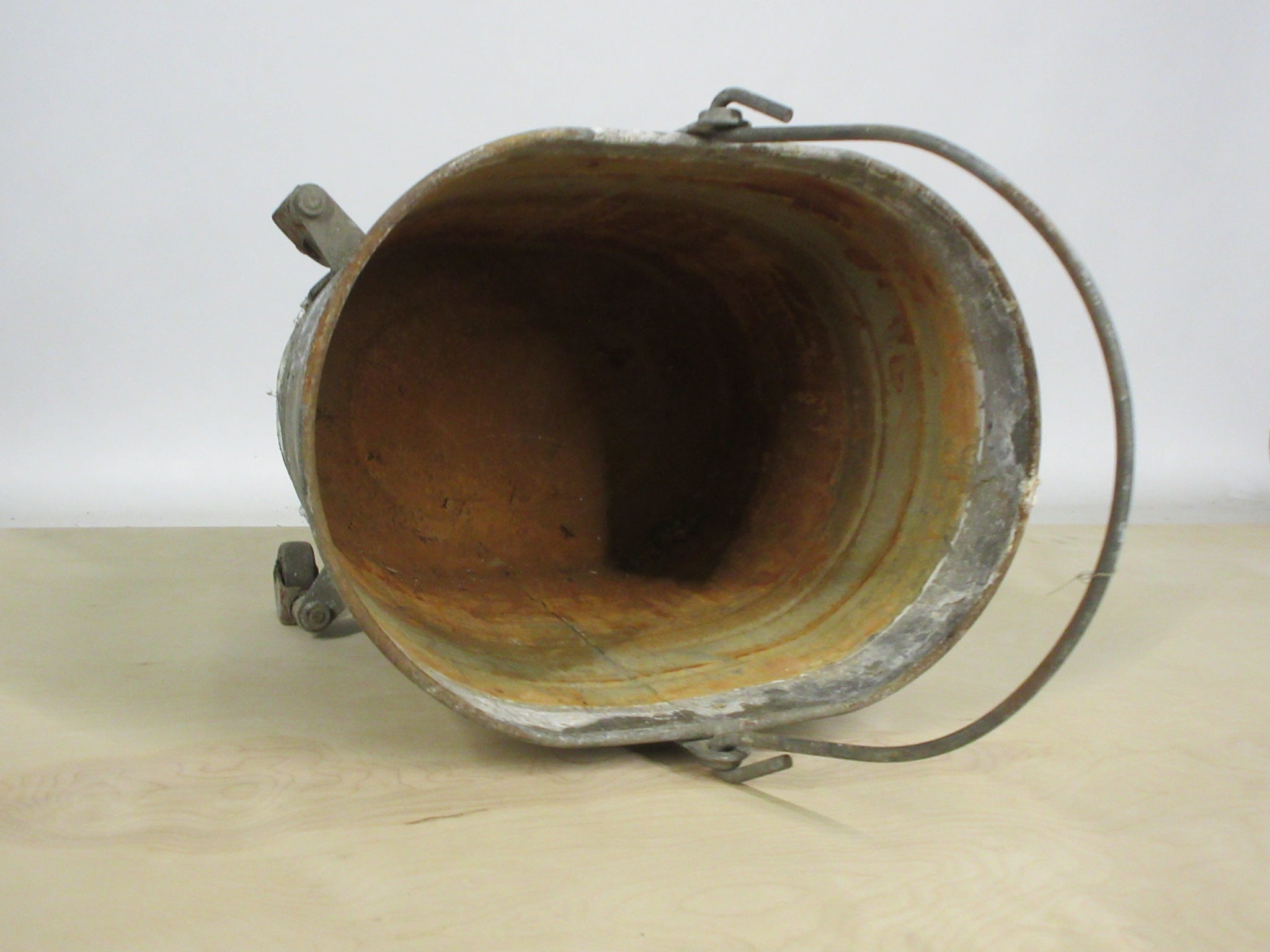 Vintage Metal Mop Bucket