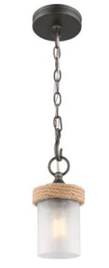 Golden Lighting Chatham Mini Pendant Light 1048-M1L