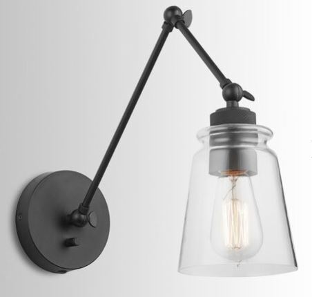 Austin Allen Industrial Wall Mount Light Fixture 9D345A