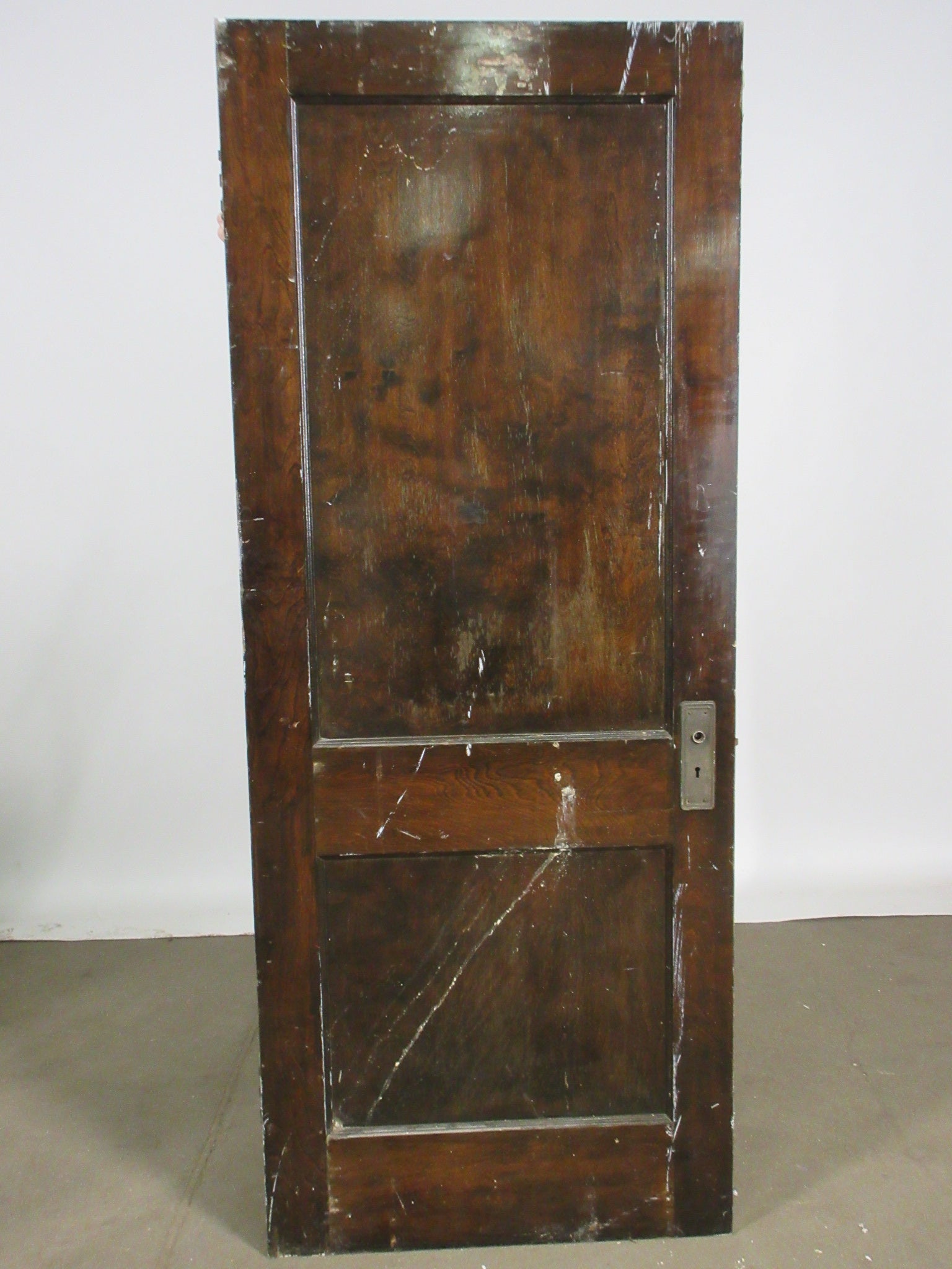 Two Panel Wooden Interior Door