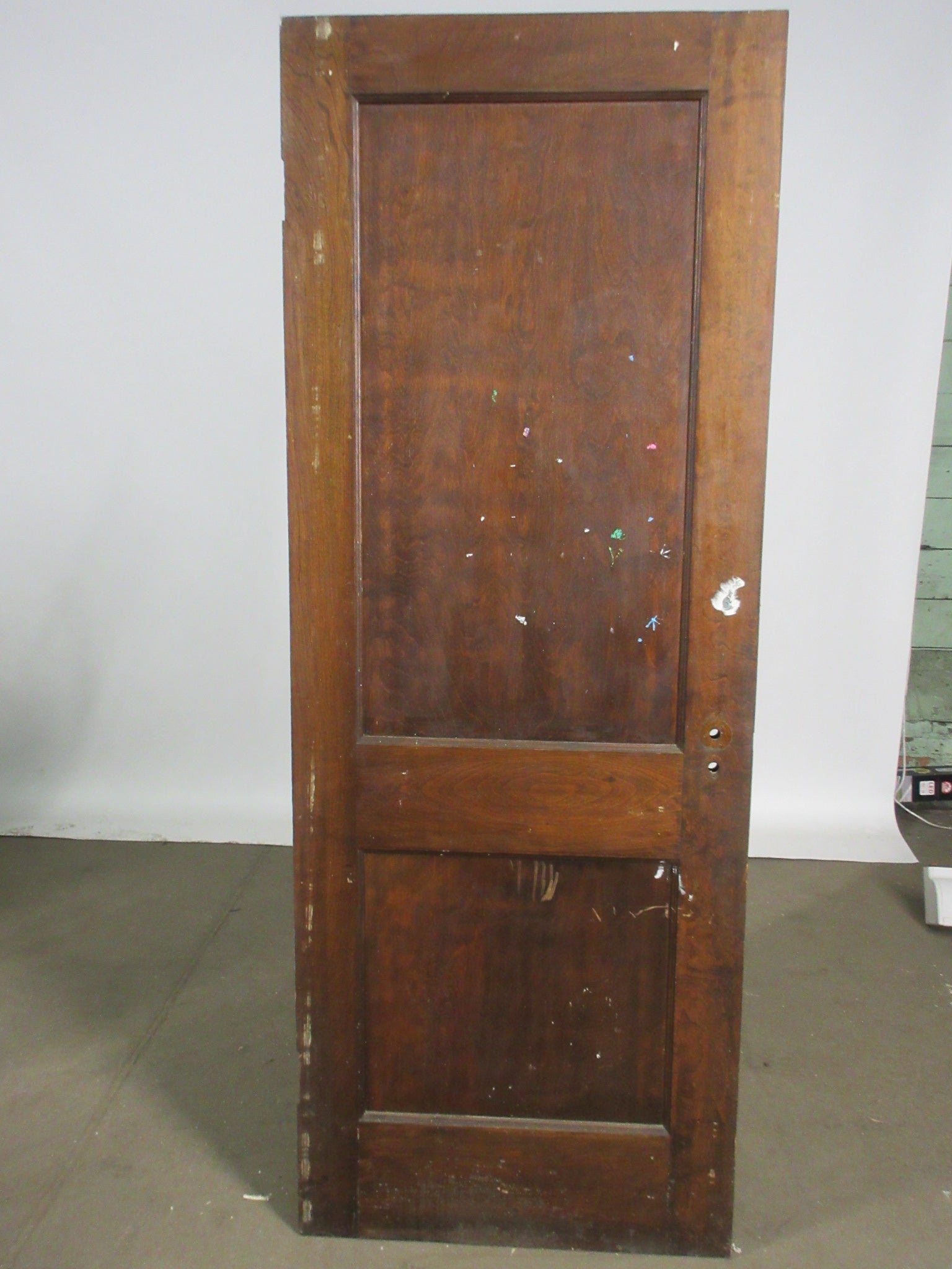 Two Panel Interior Wood Door