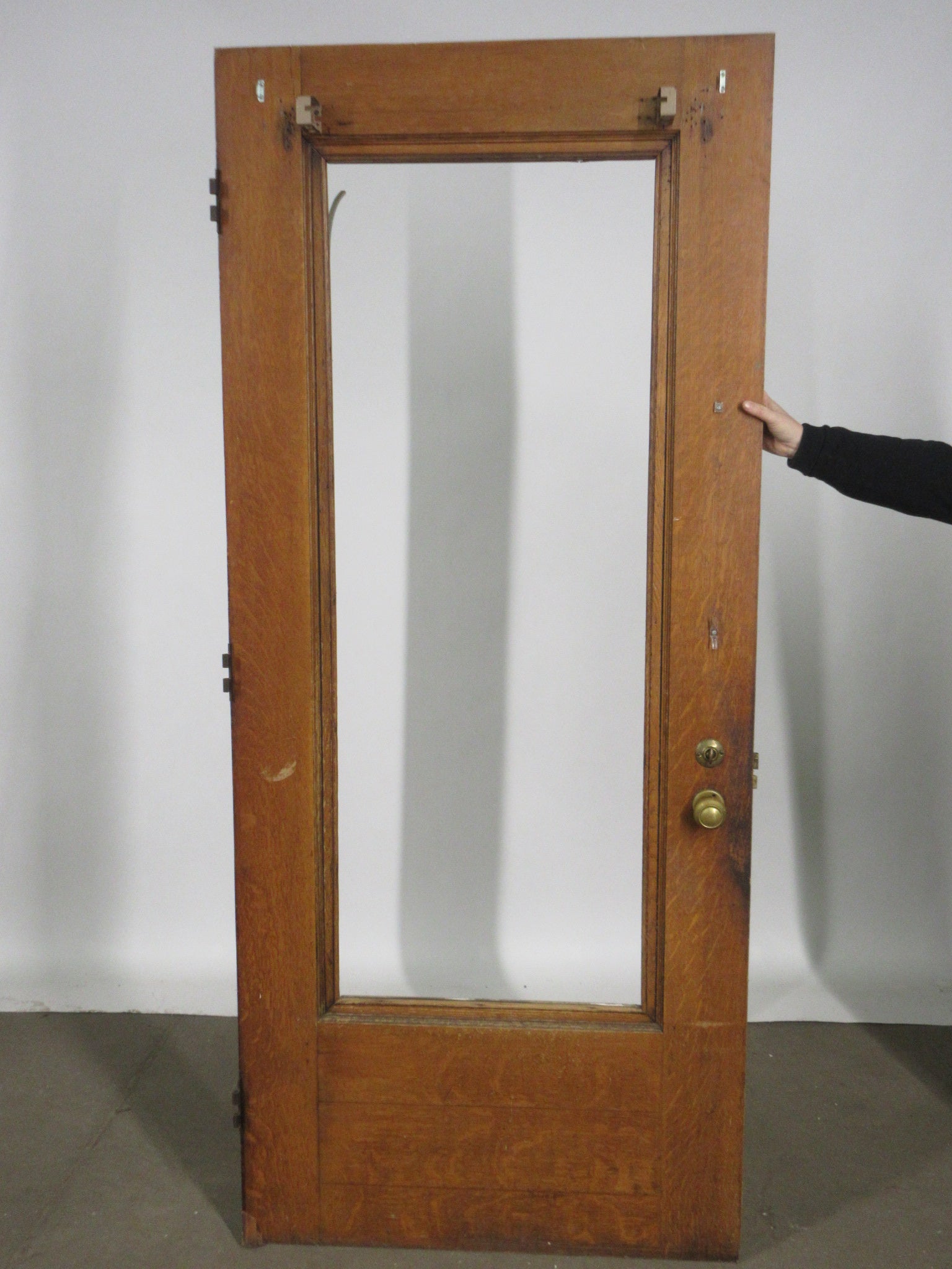 Entry Door with Frame for Full Glass