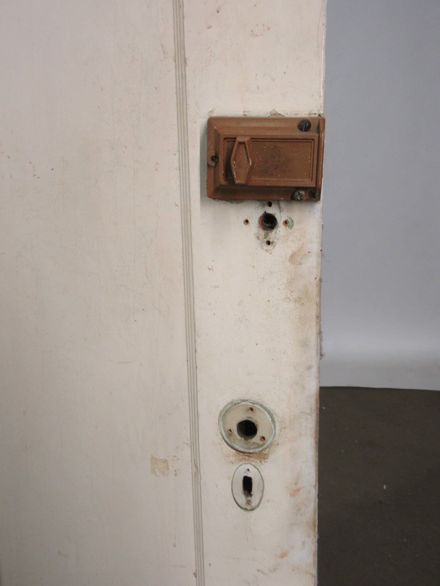 Vertical Two Panel Painted Door