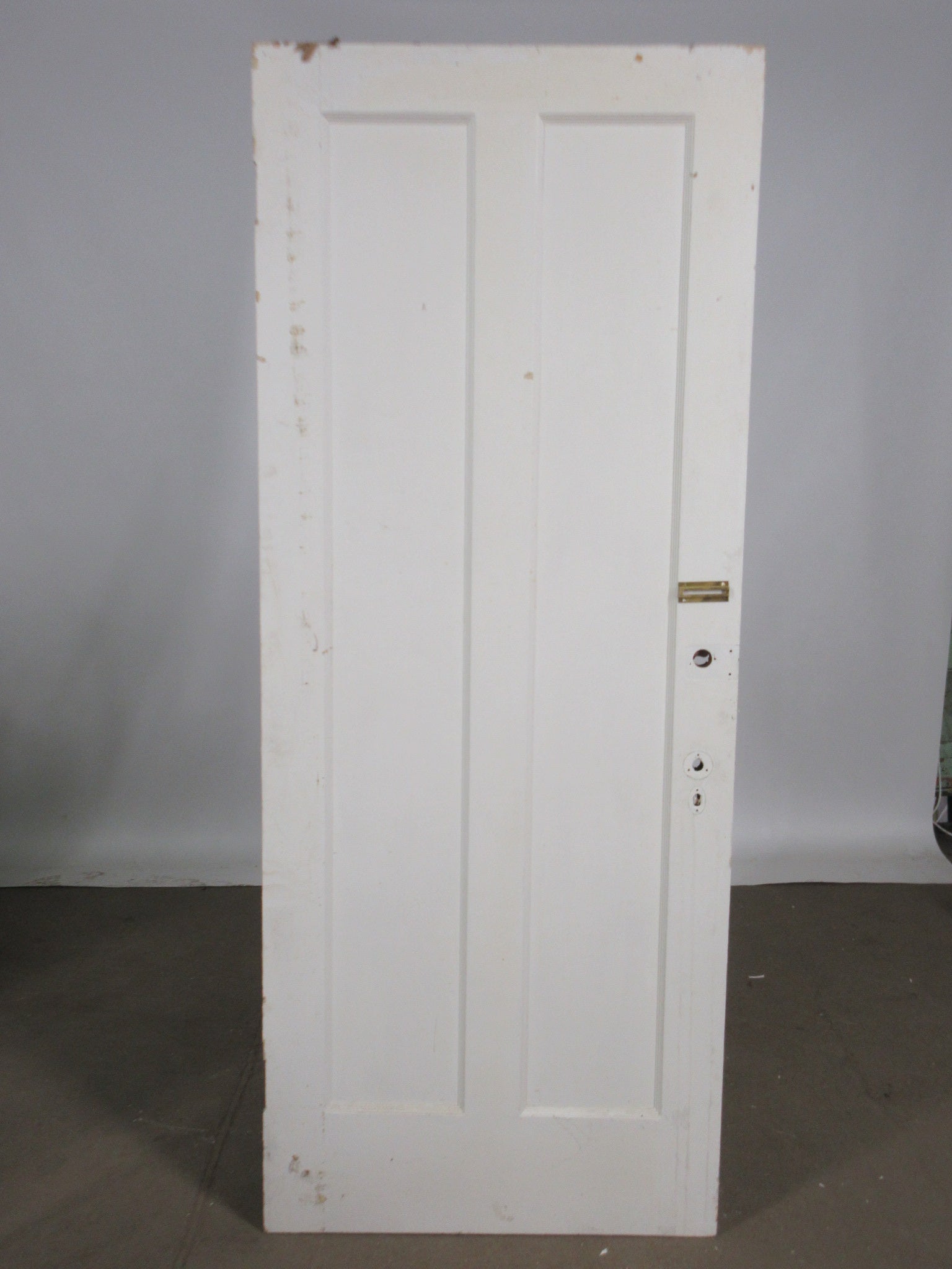 Vertical Two Panel Interior Door