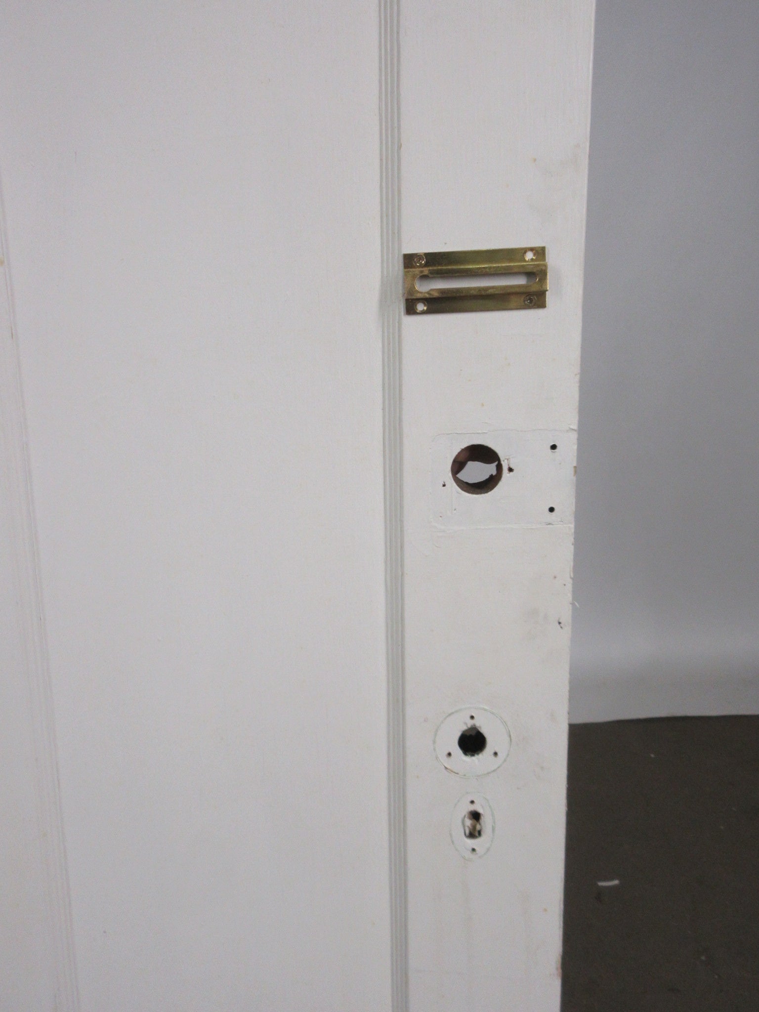 Vertical Two Panel Interior Door