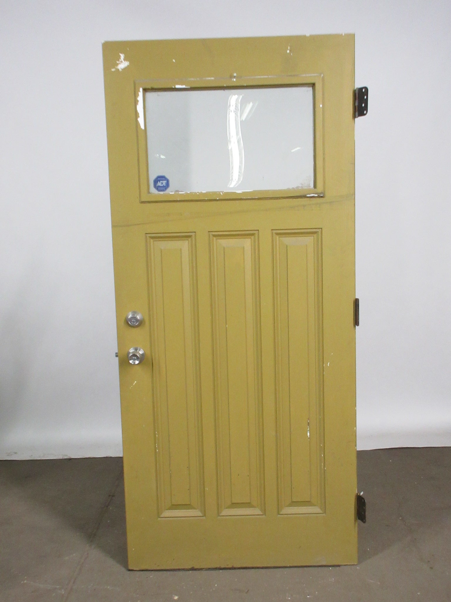 Painted Entry Door with Window
