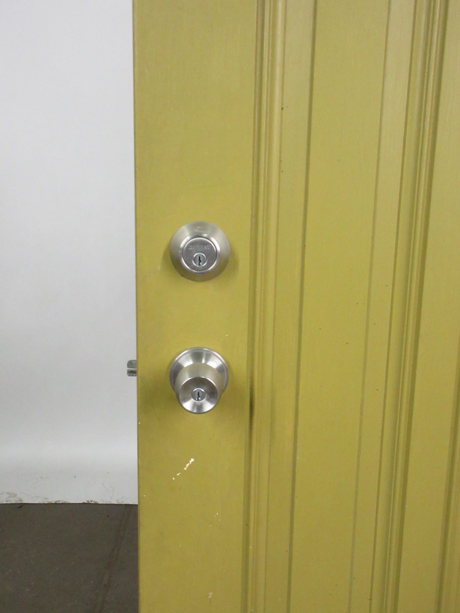 Painted Entry Door with Window