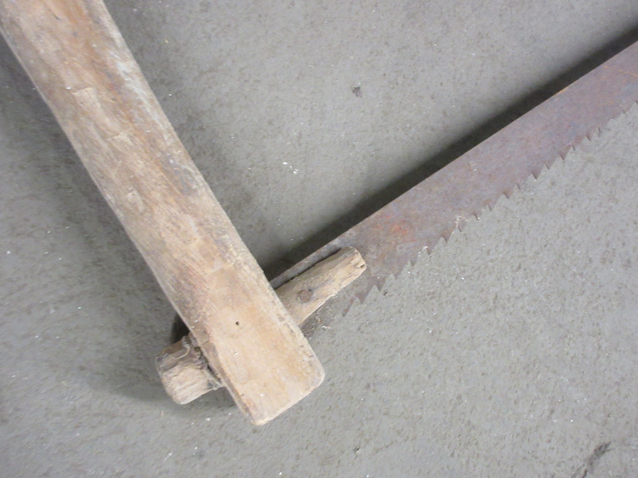 Antique Rope Top Bow Saw