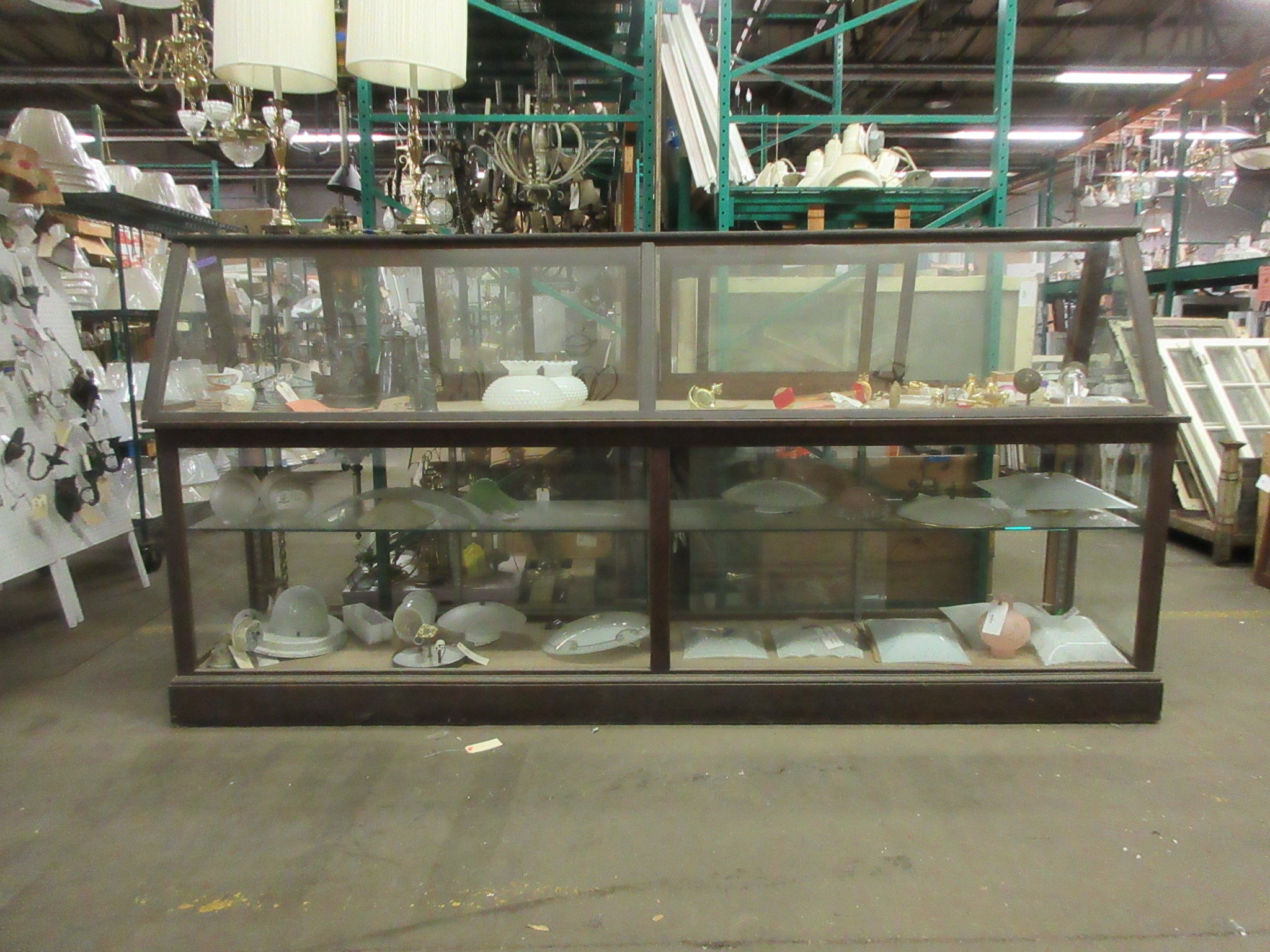 Antique Glass Display Case