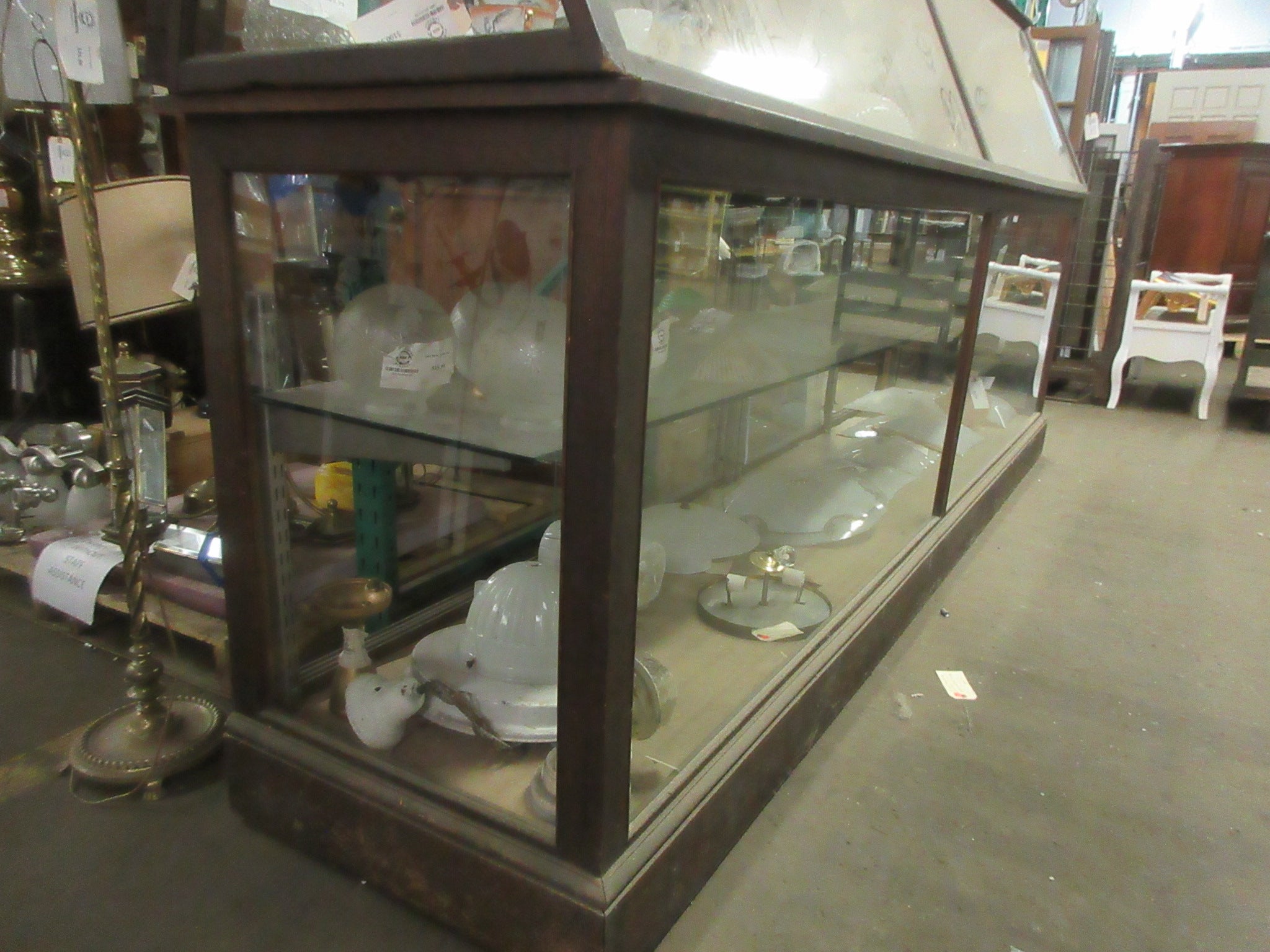Antique Glass Display Case