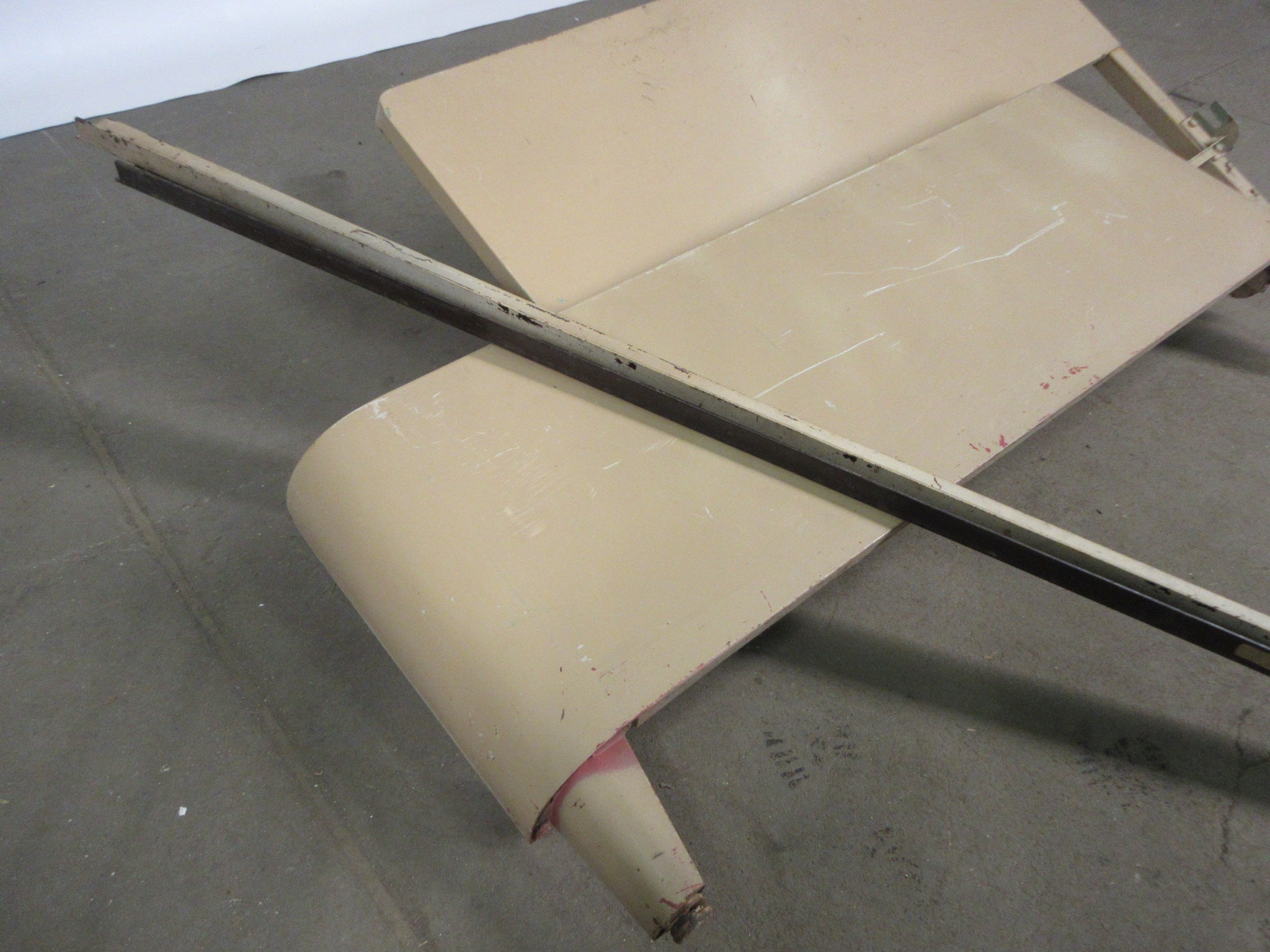 Vintage Metal Norman Bel Geddes for Simmons Full Bed Frame