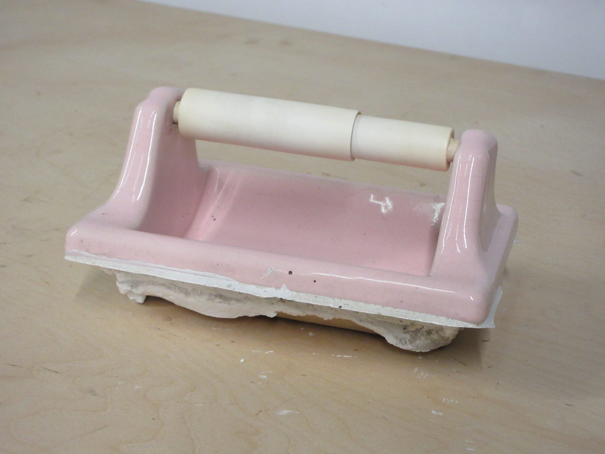 Vintage Ceramic Toilet Paper Holder