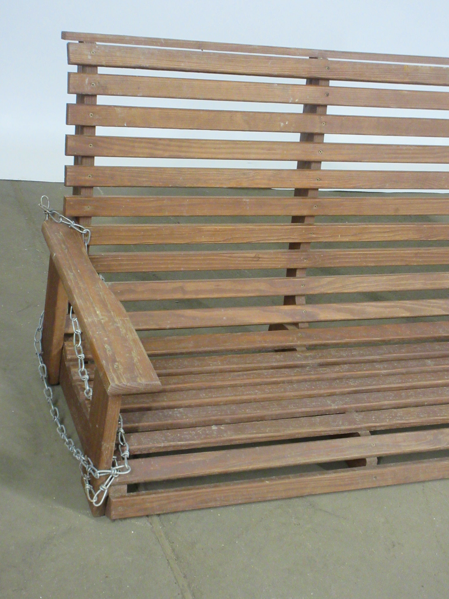 Wooden Hanging Porch Swing