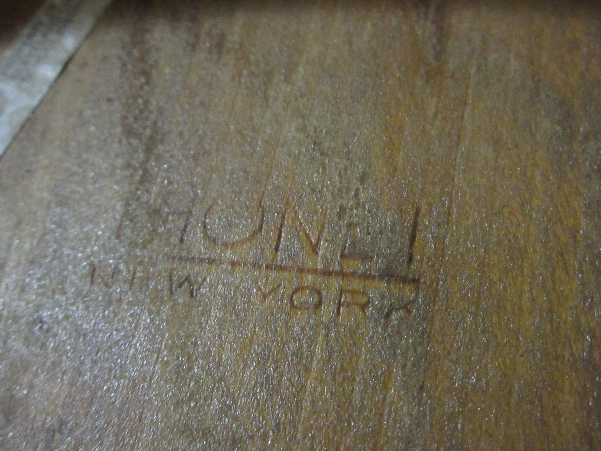 Set of Six Vintage Thonet Maple School Chairs