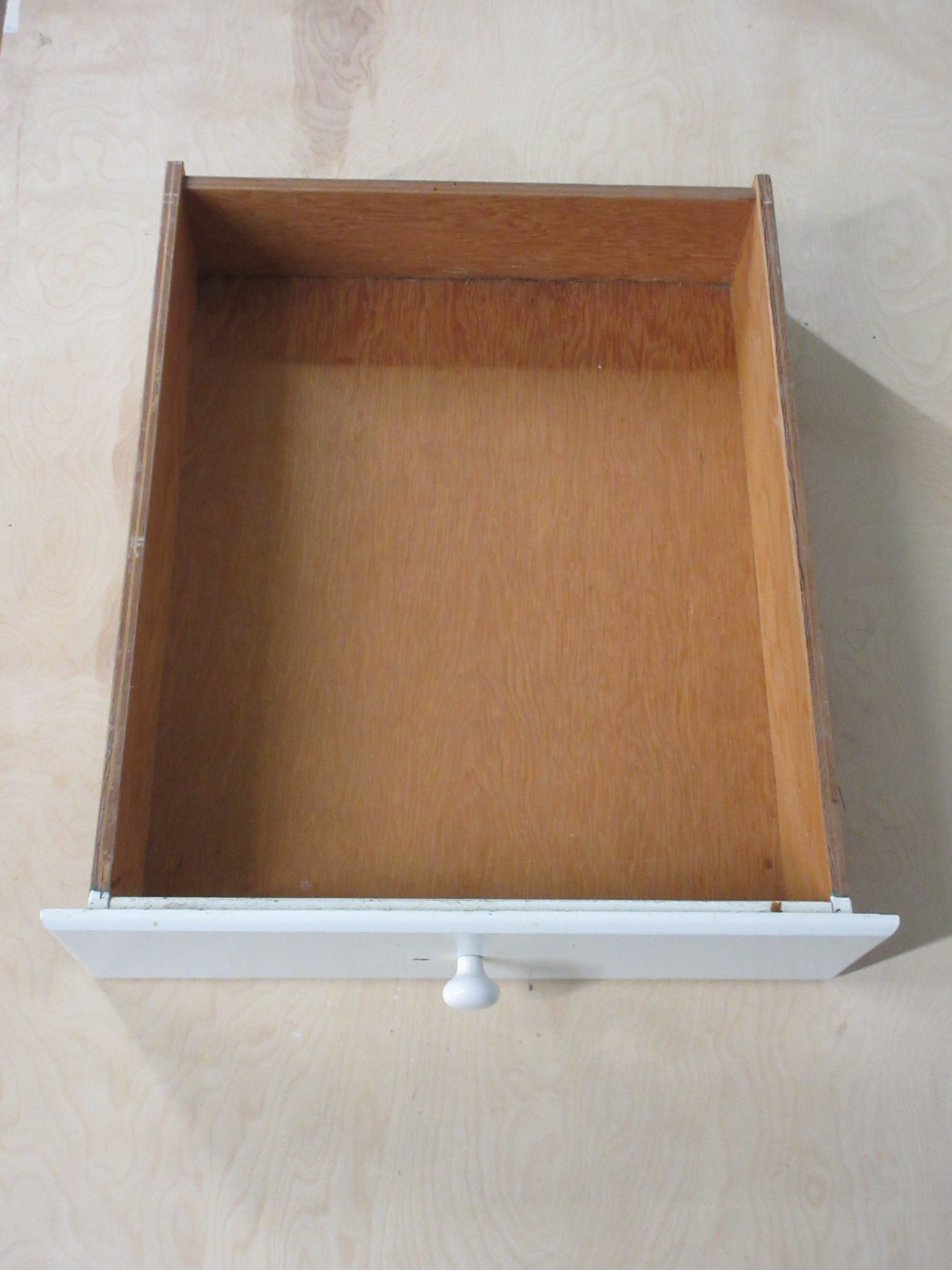 Single Pull Wooden Drawer