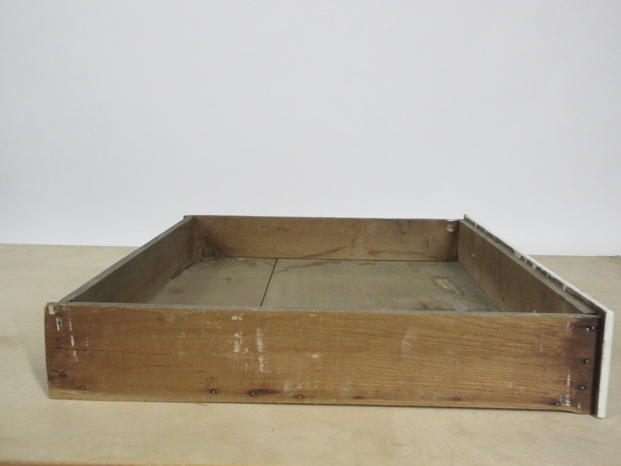 Dual Pull Wooden Drawer