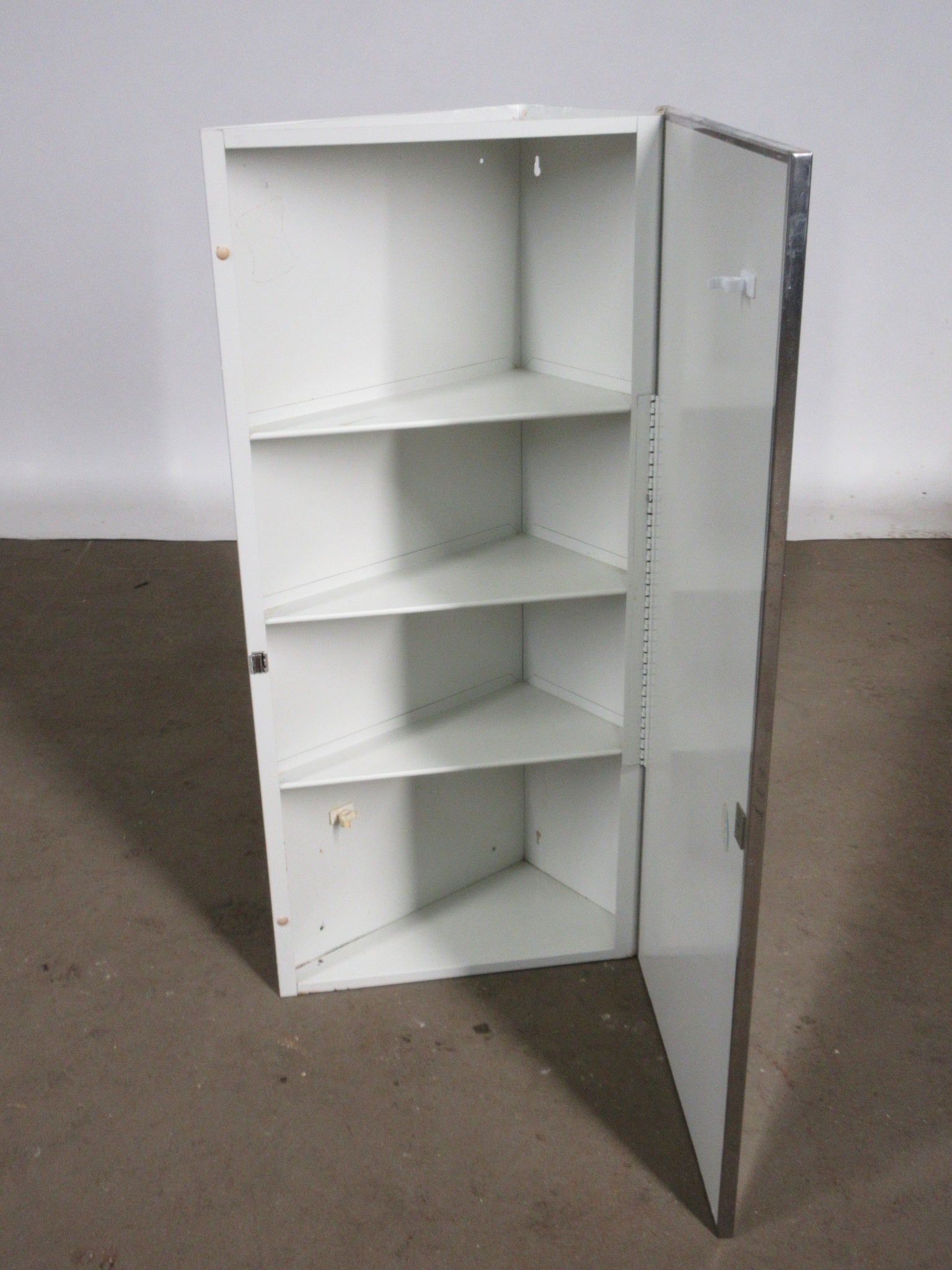 Mirrored Corner Cabinet