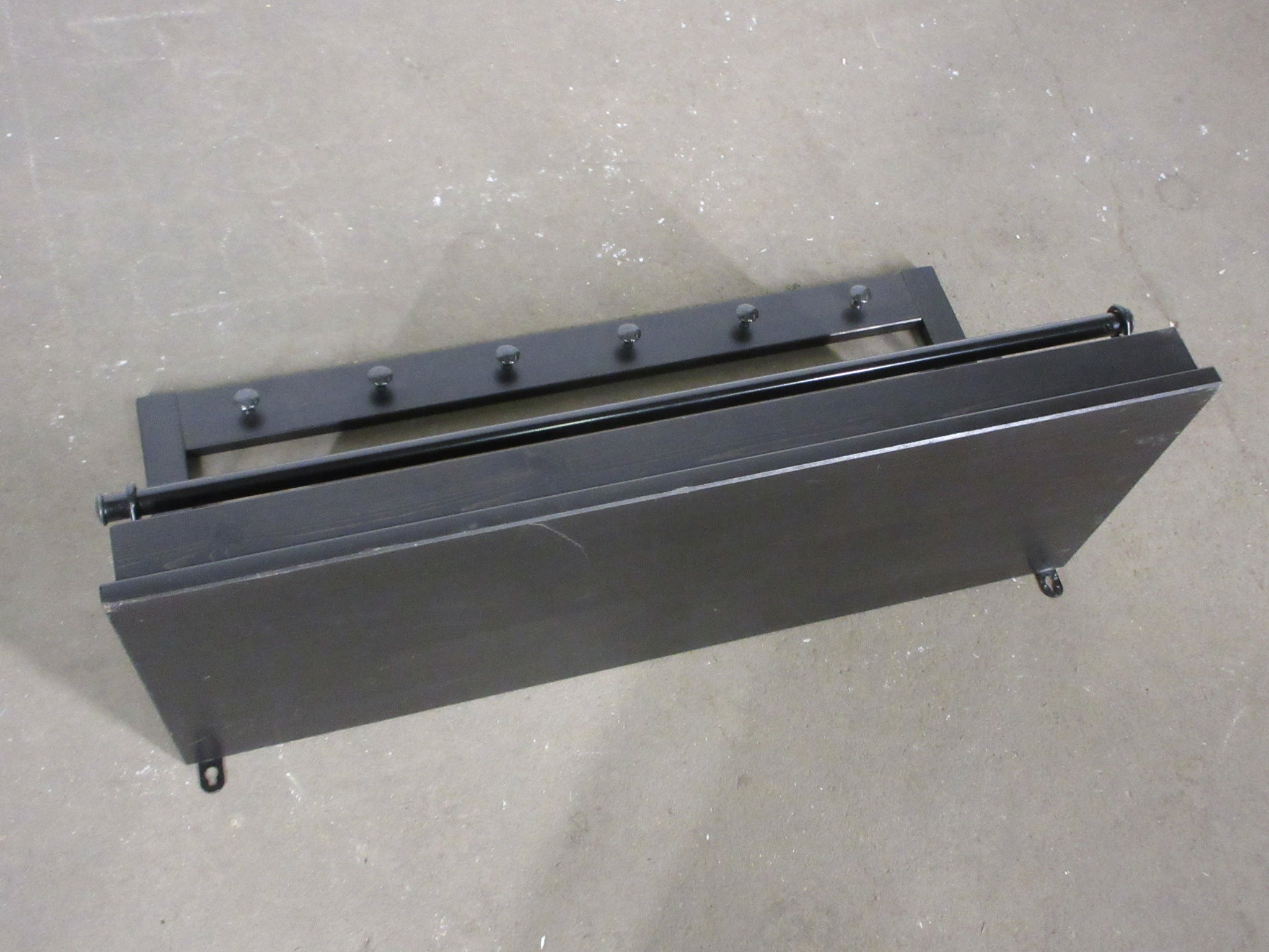 Wall Mount Shelf with Hooks