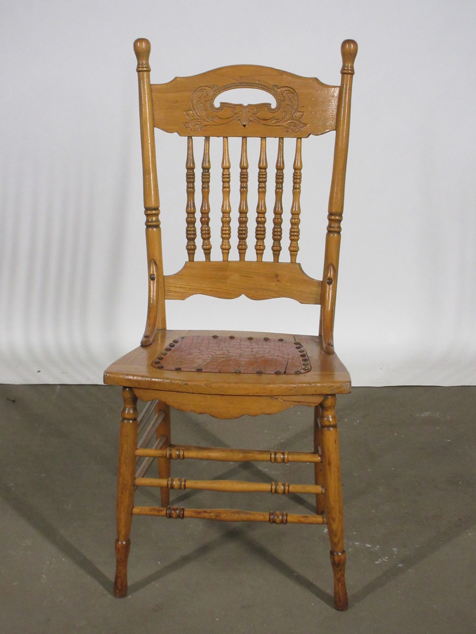 Carved Wooden Chair