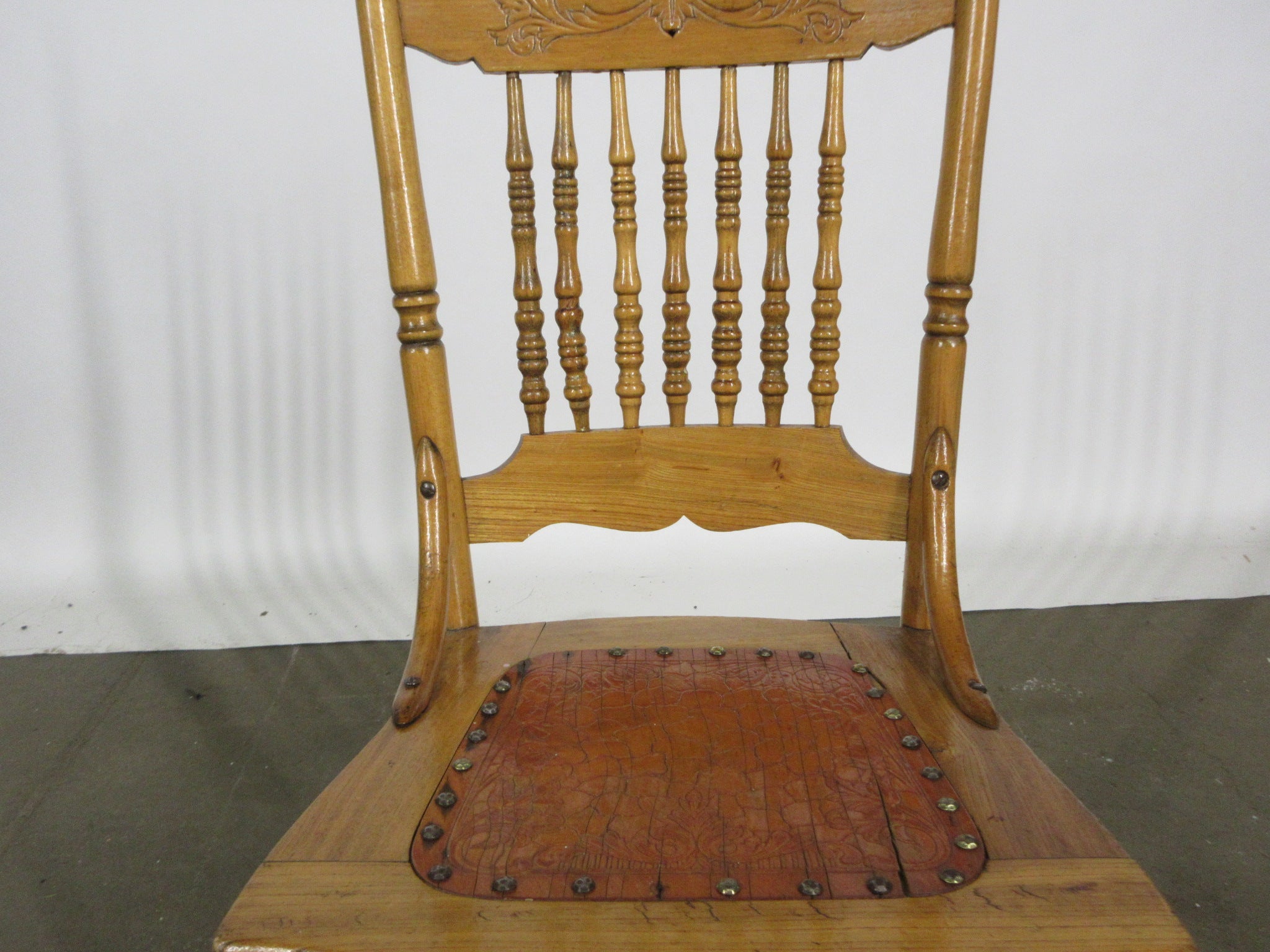 Carved Wooden Chair