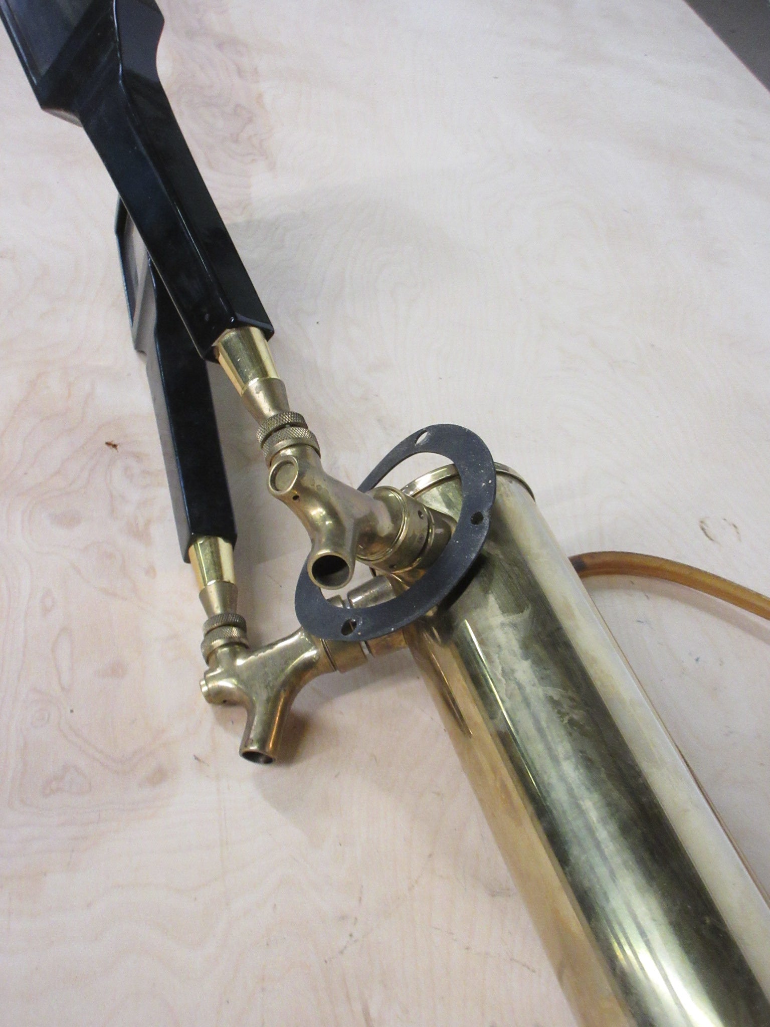 Brass Two Pull Bar Tap