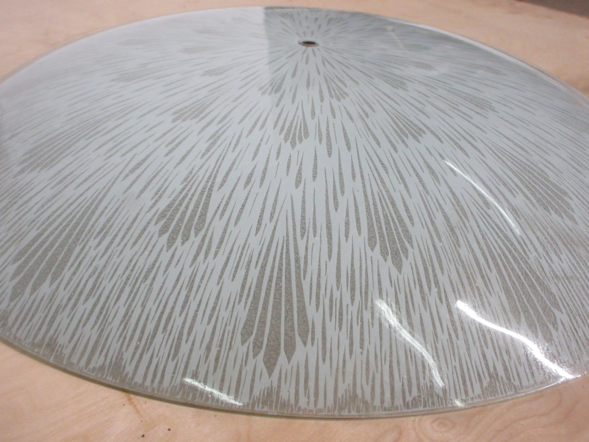 Burst Glass Ceiling Mount Light Shade 18 1/2"