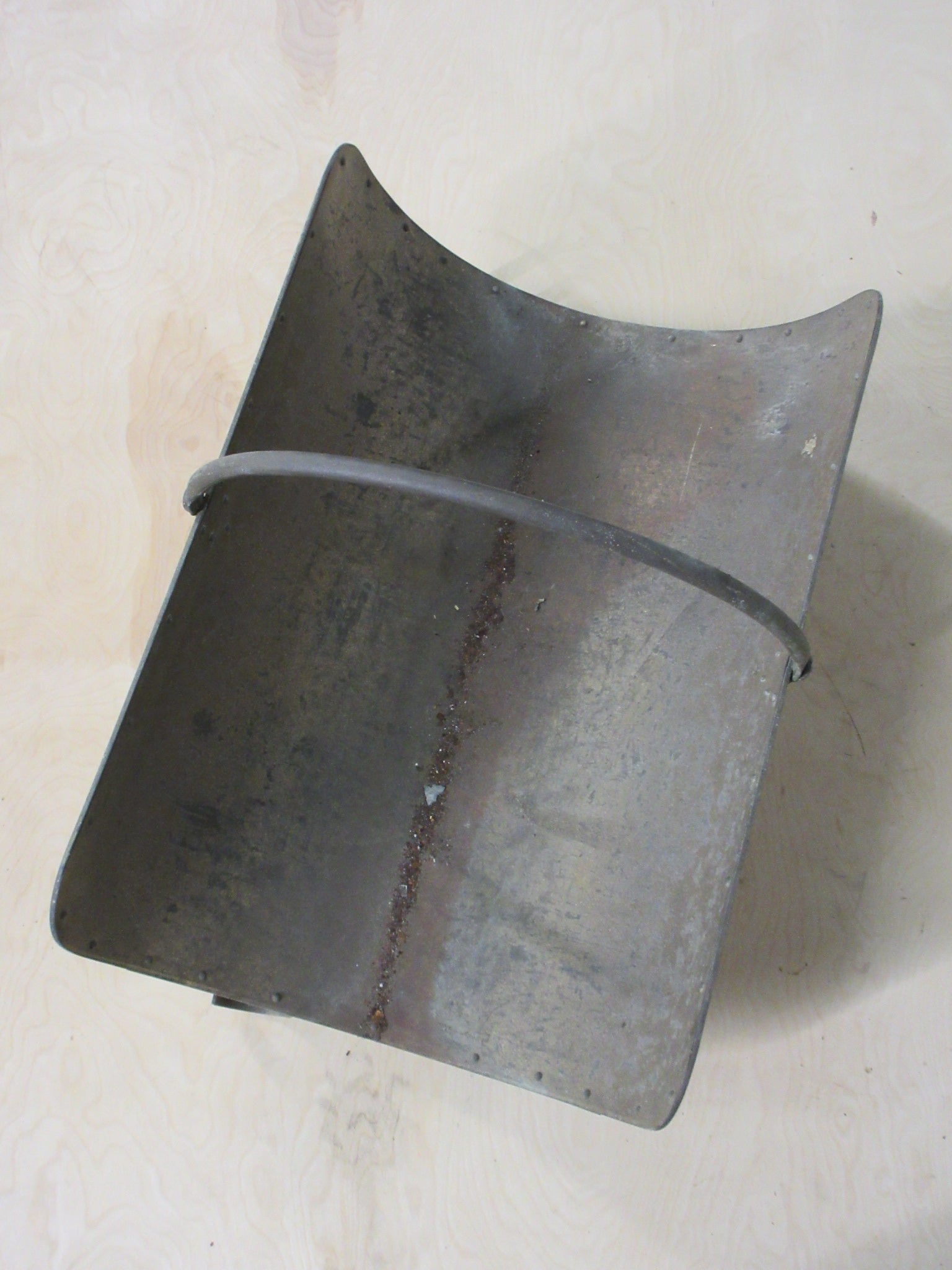 Vintage Brass Log Holder