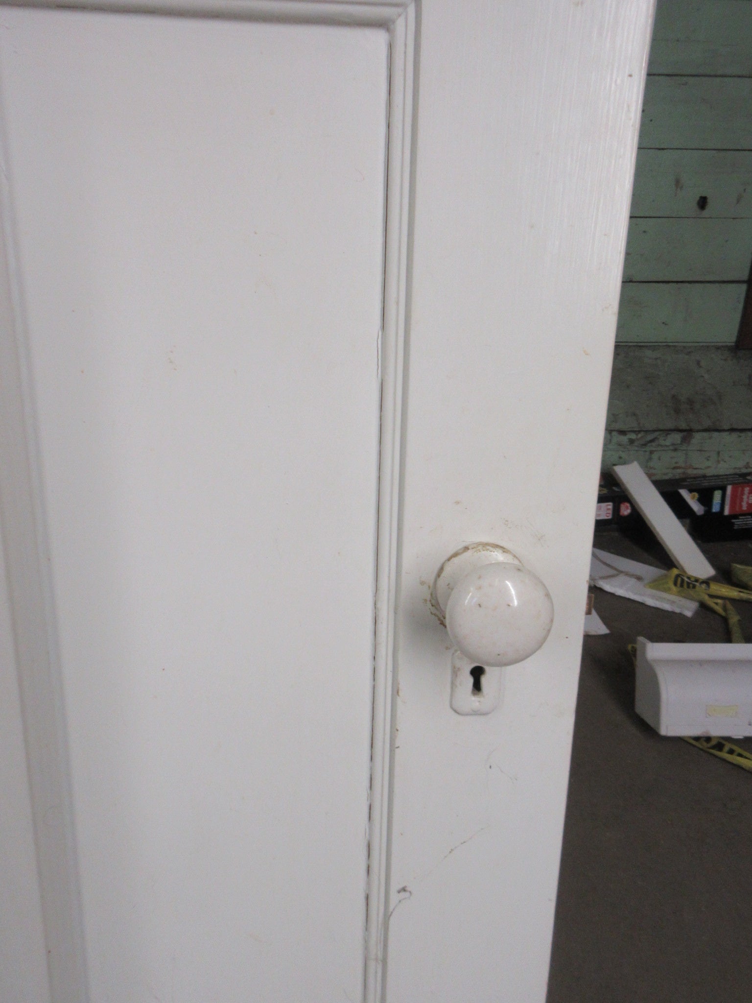 Entry Door with Chalkboards
