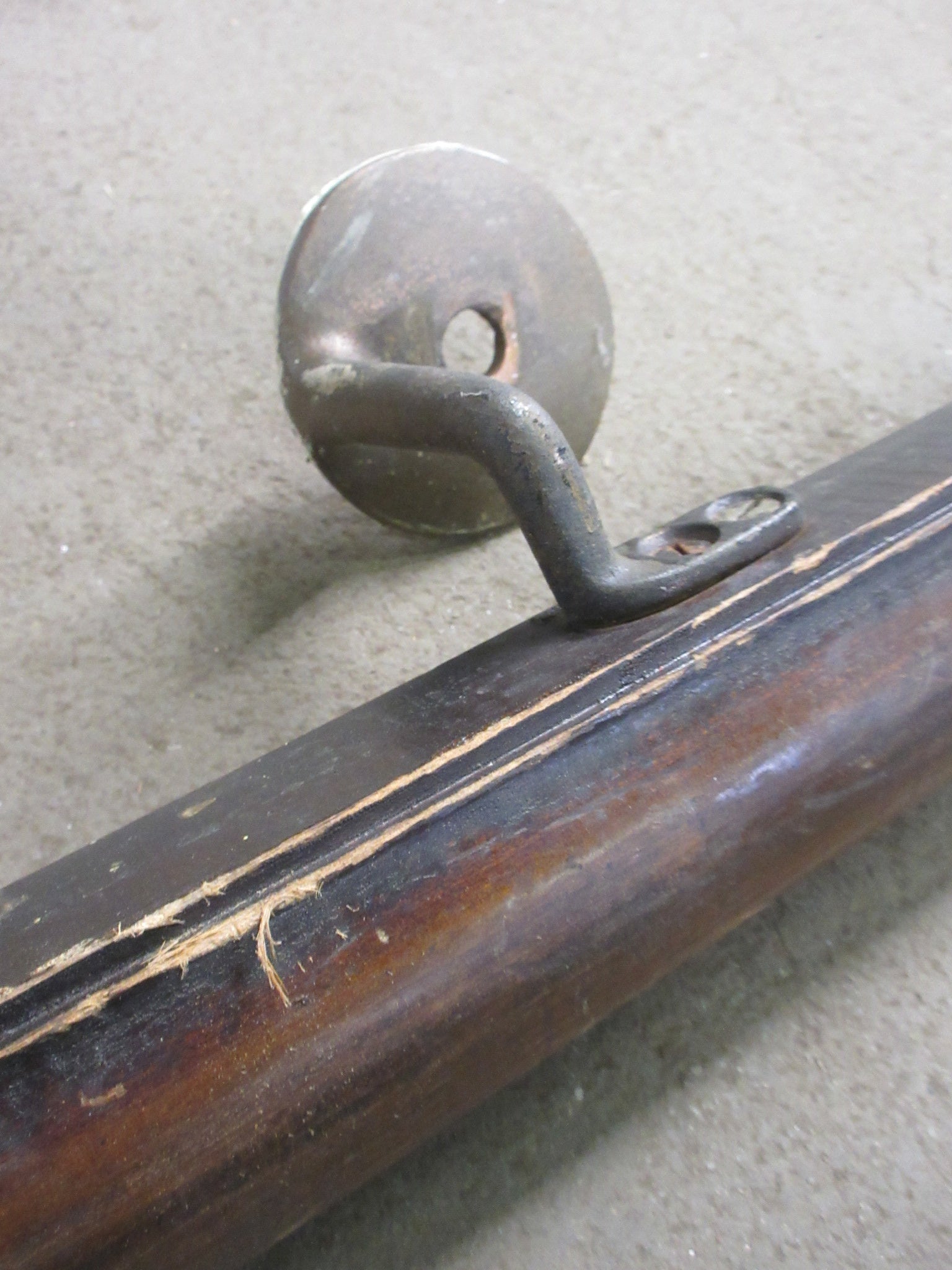 15' Oak Wooden Hand Rail