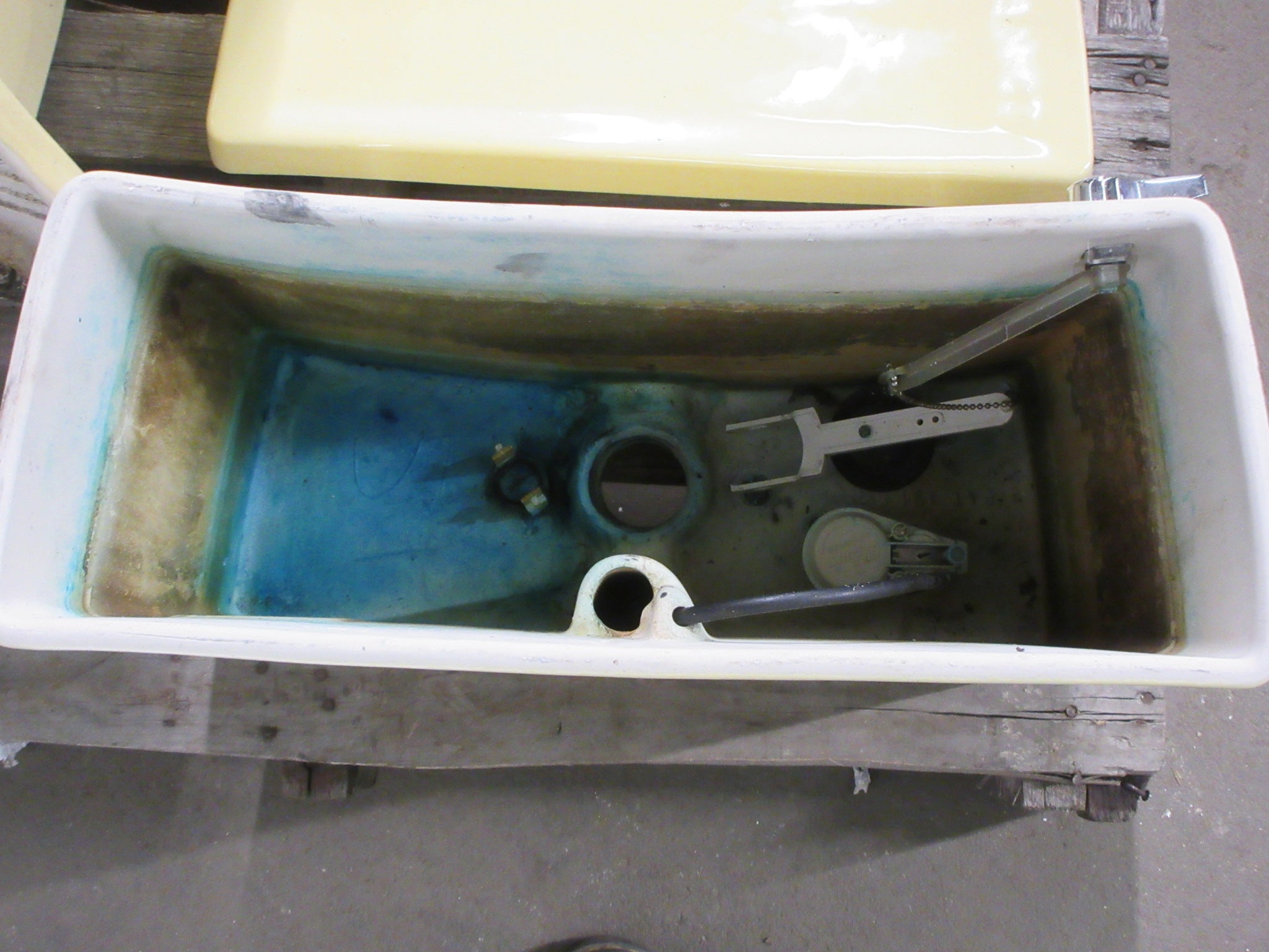 Eljer Yellow Wall Mount Toilet