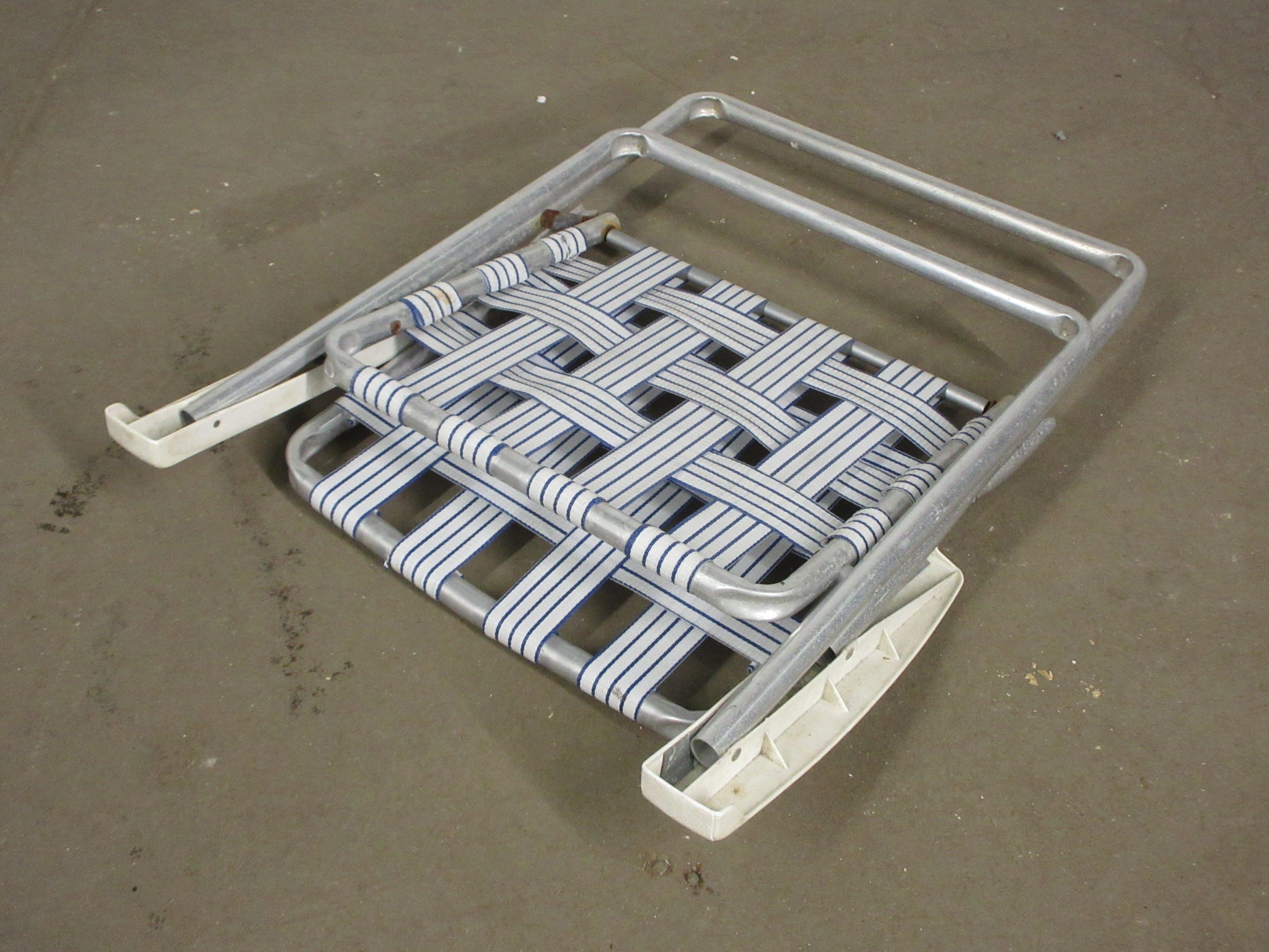 Vintage Aluminum Folding Chair