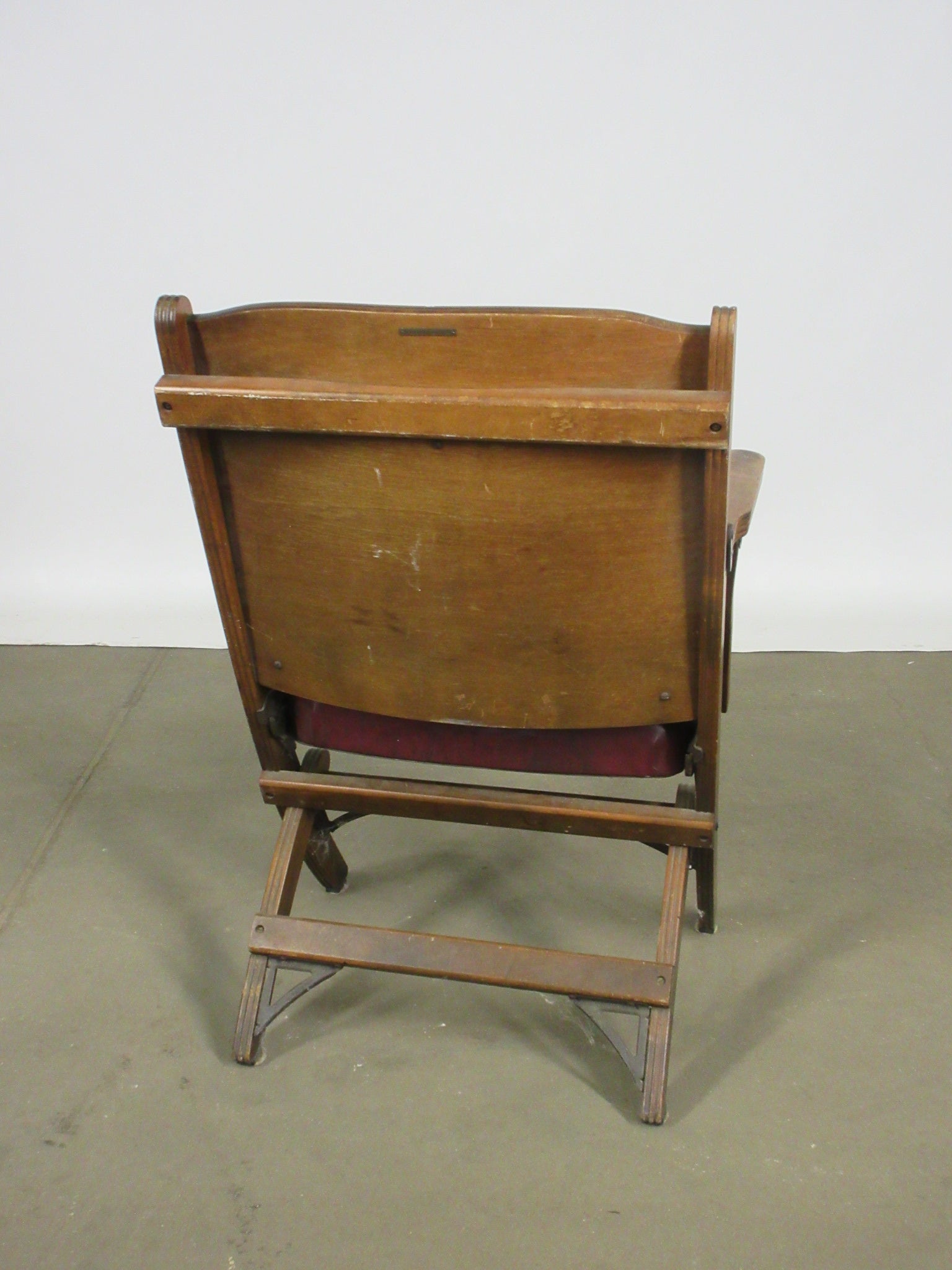 Vintage Folding Leather Chair