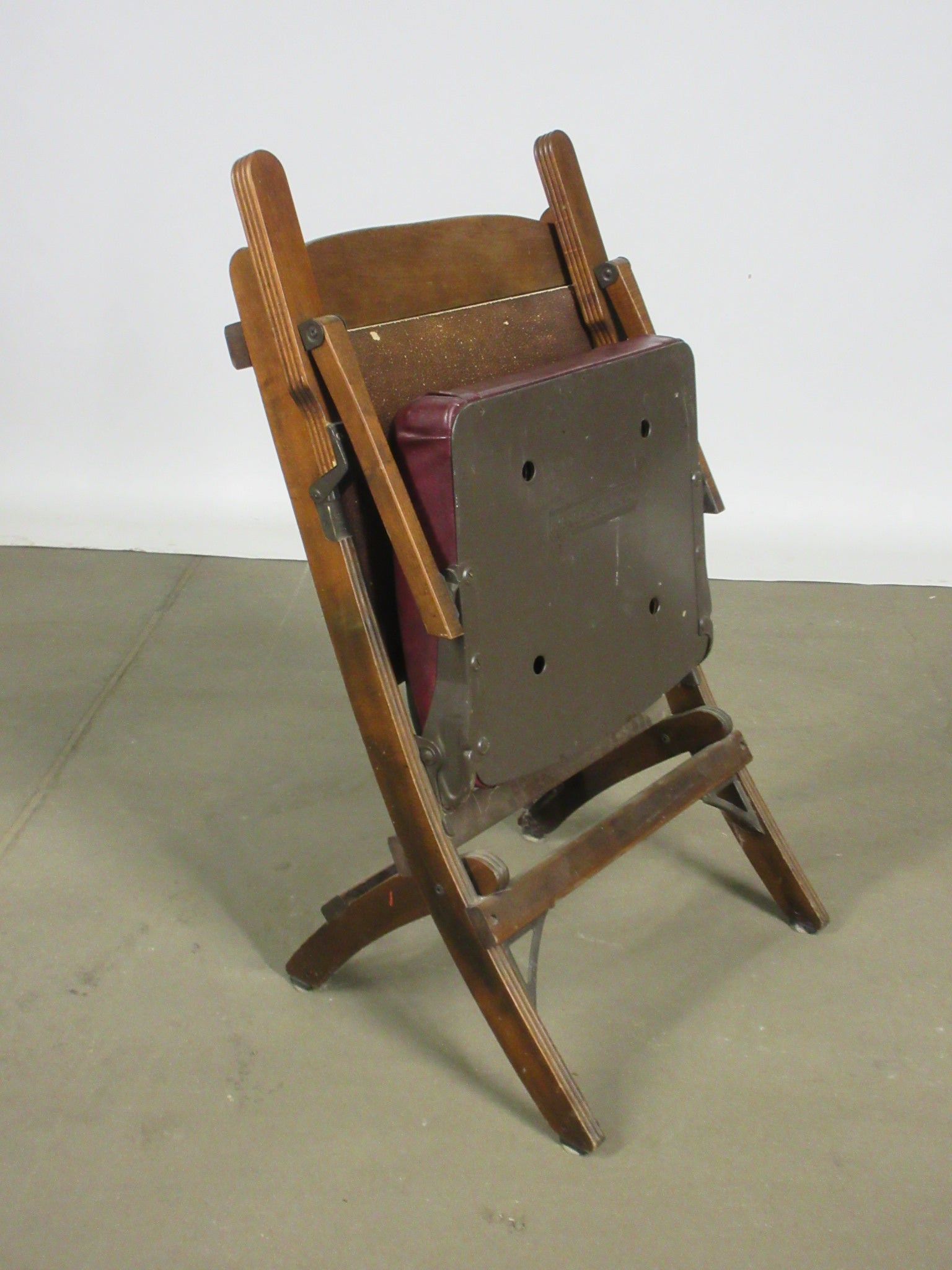 Vintage Folding Leather Chair