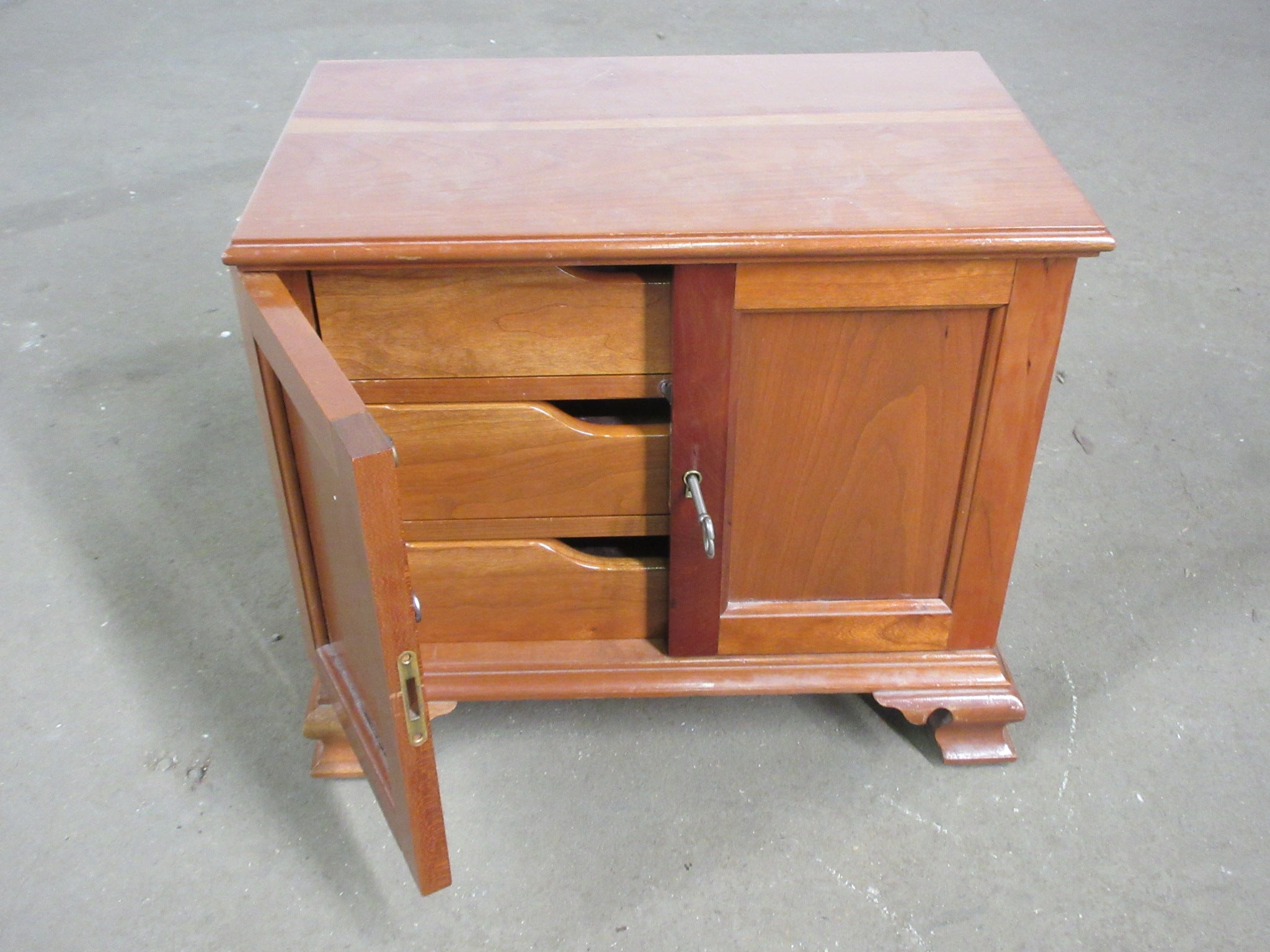 Cherry Jewelry Box with Key