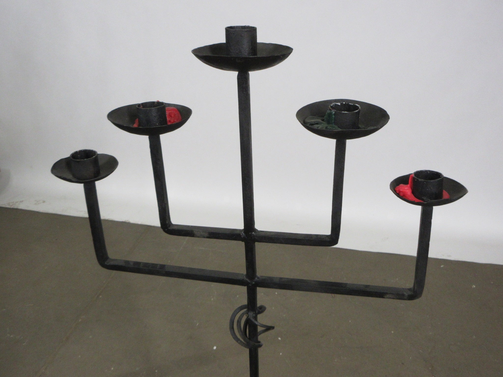 Wrought Iron Candelabra