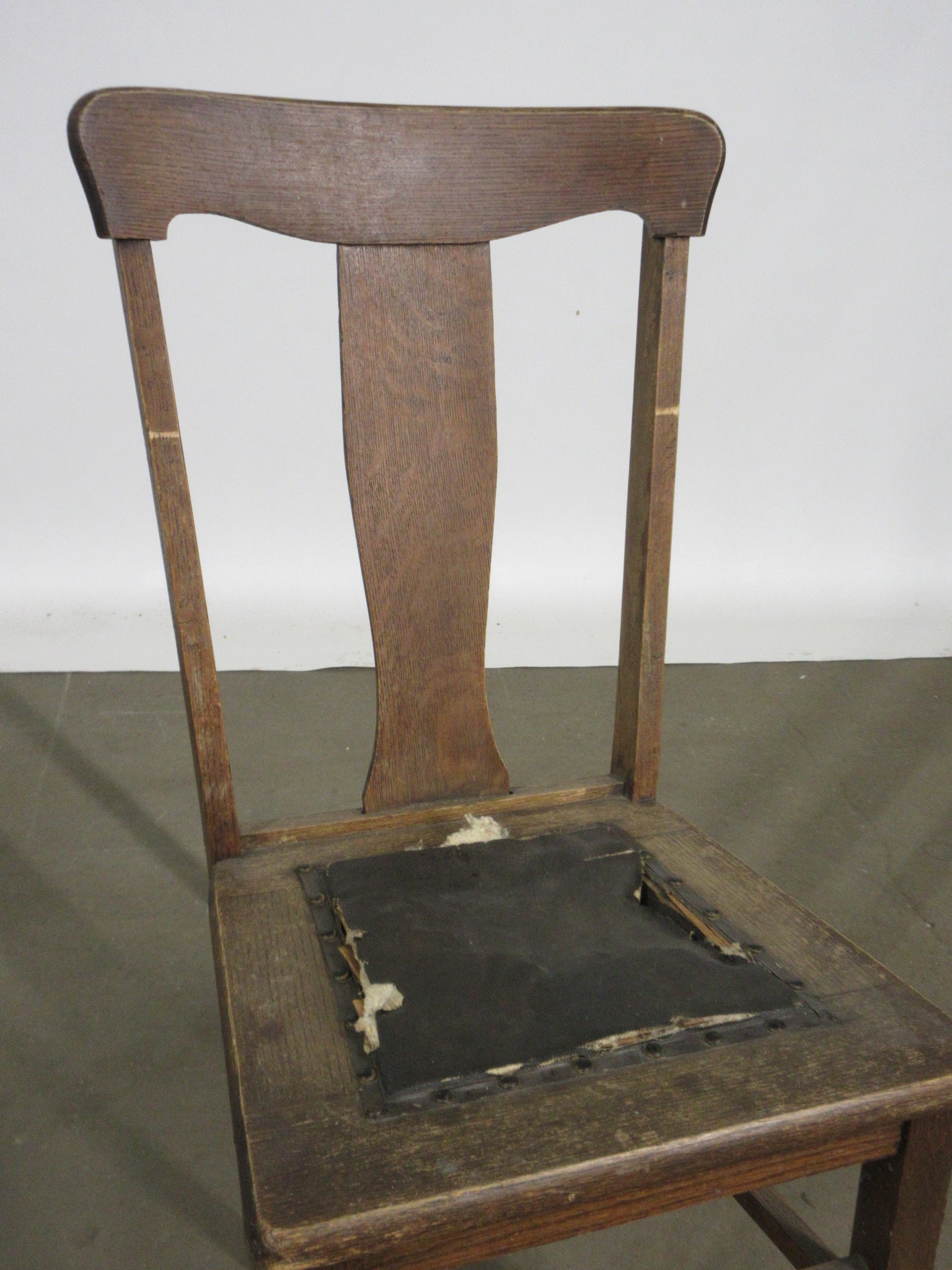 Antique Wooden T-Back Chair