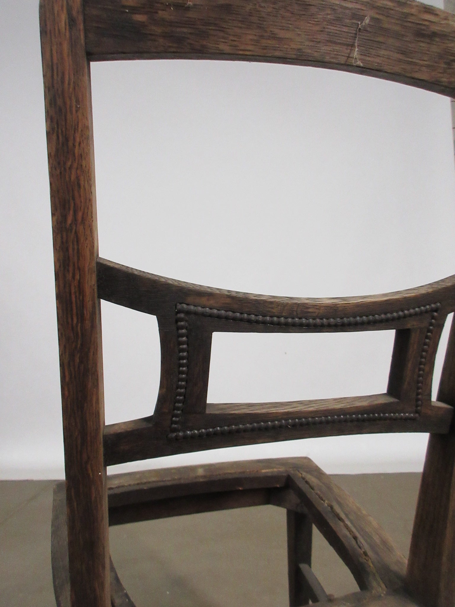 Antique Wooden Rocking Chair Frame