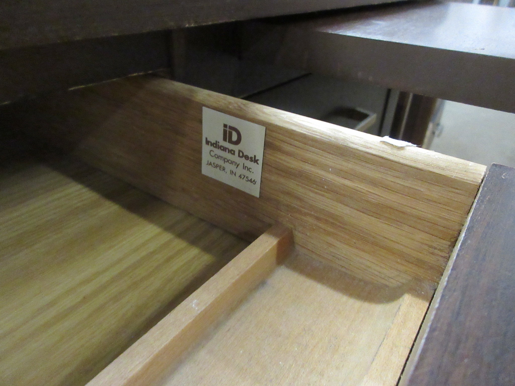 Indiana Desk Company Dual Pedestal Desk
